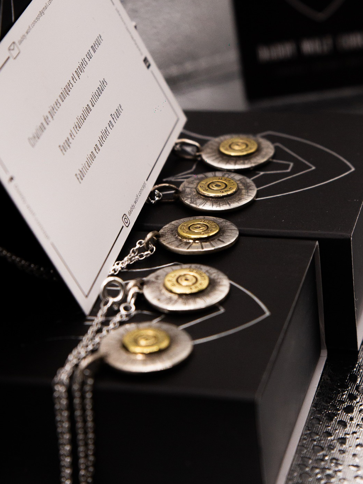 DADDY WOLF CONCEPT / Médaille Baptême du Feu