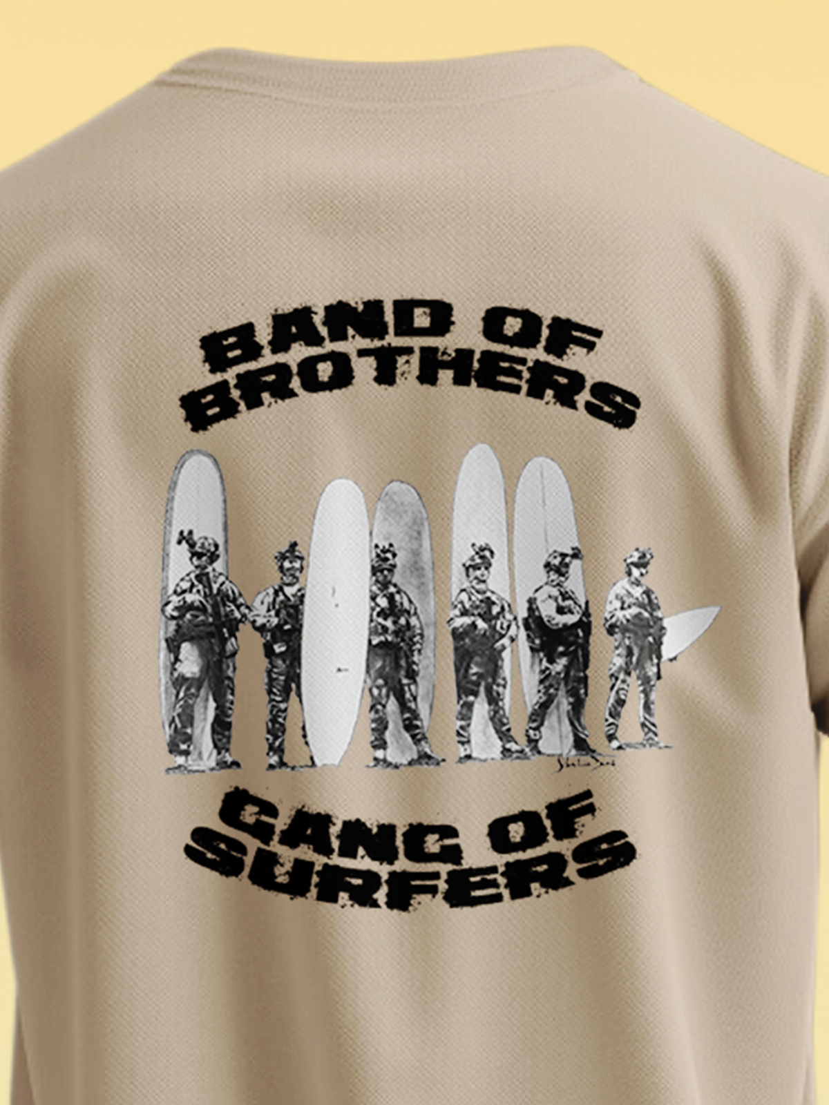 LesdessinsdeSeb/14.044 - TSHIRT BAND OF BROTHERS