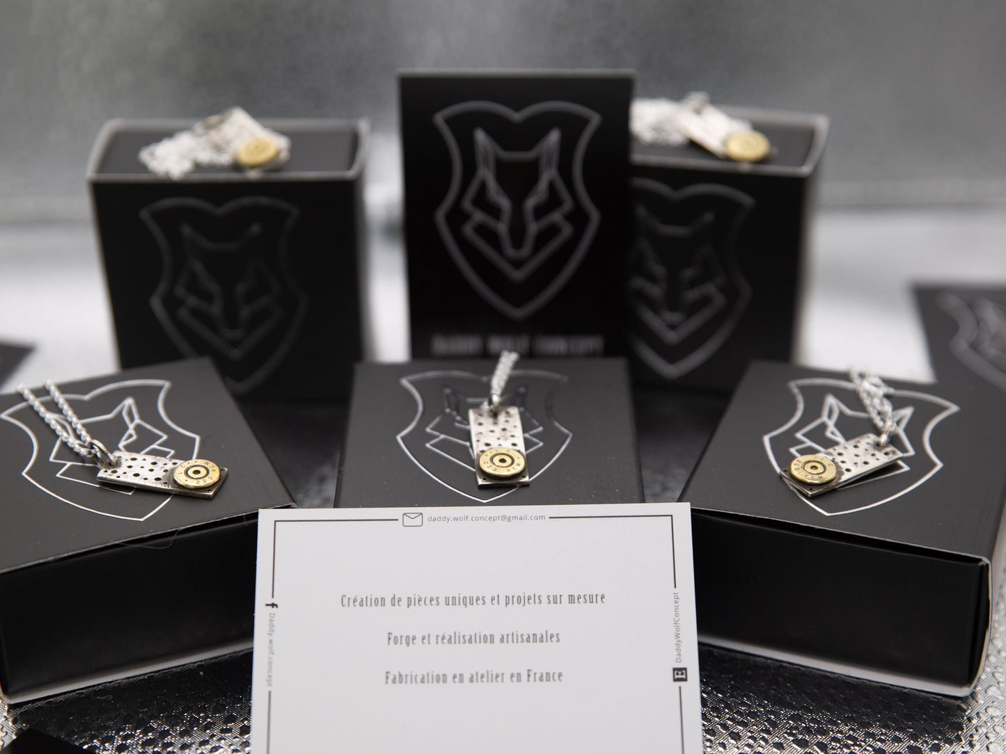 DADDY WOLF CONCEPT / Médaille L'âme chargeur