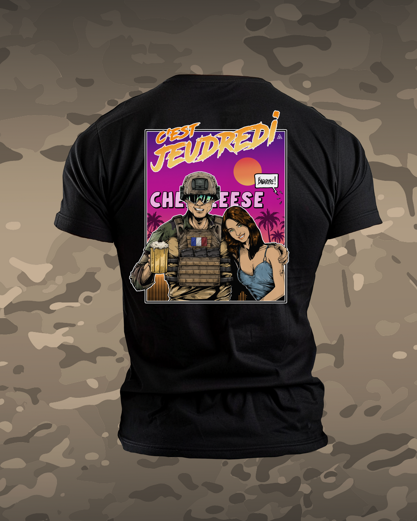 TSHIRT JEUDREDI NOIR
