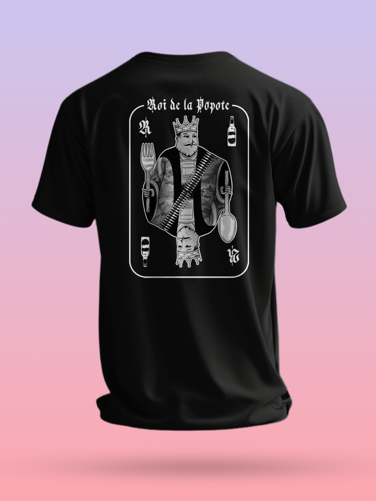 T-SHIRT / LE ROI DE LA POPOTE