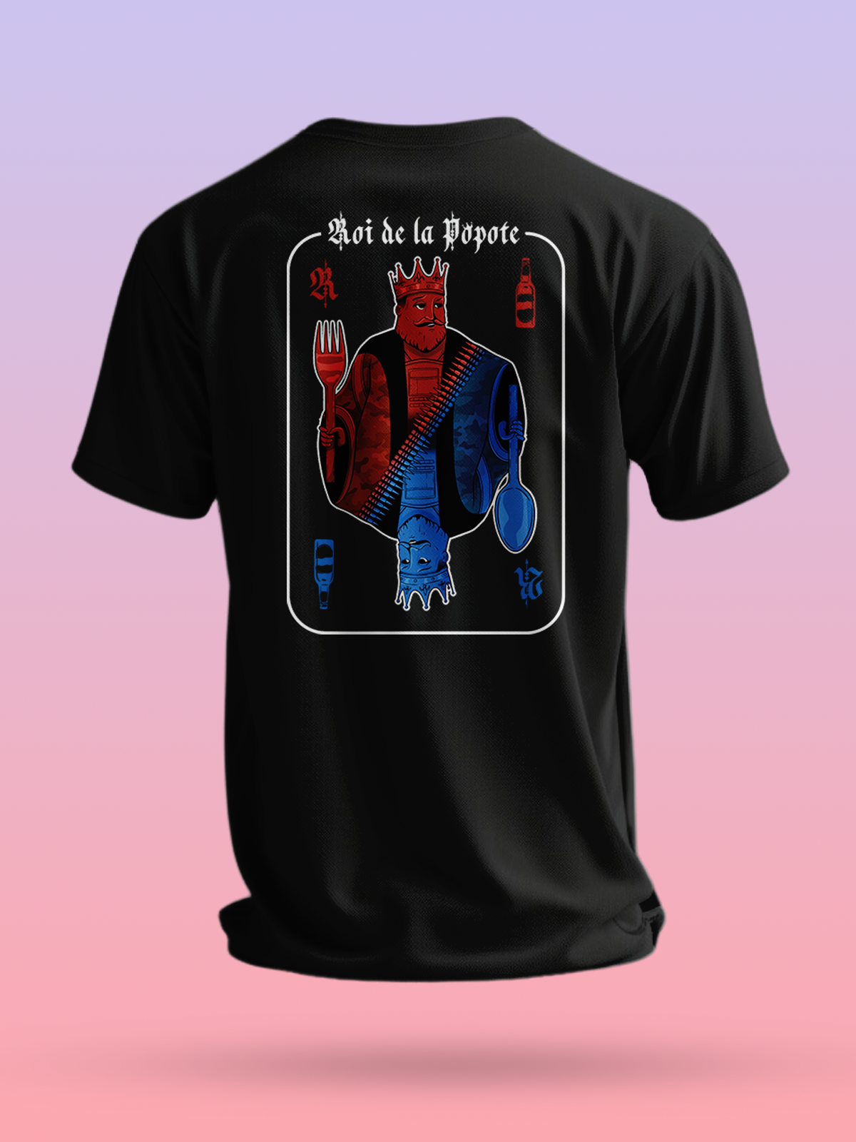 T-SHIRT / LE ROI DE LA POPOTE