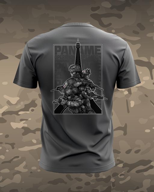 TSHIRT OPERATION PANAME 24 GRIS