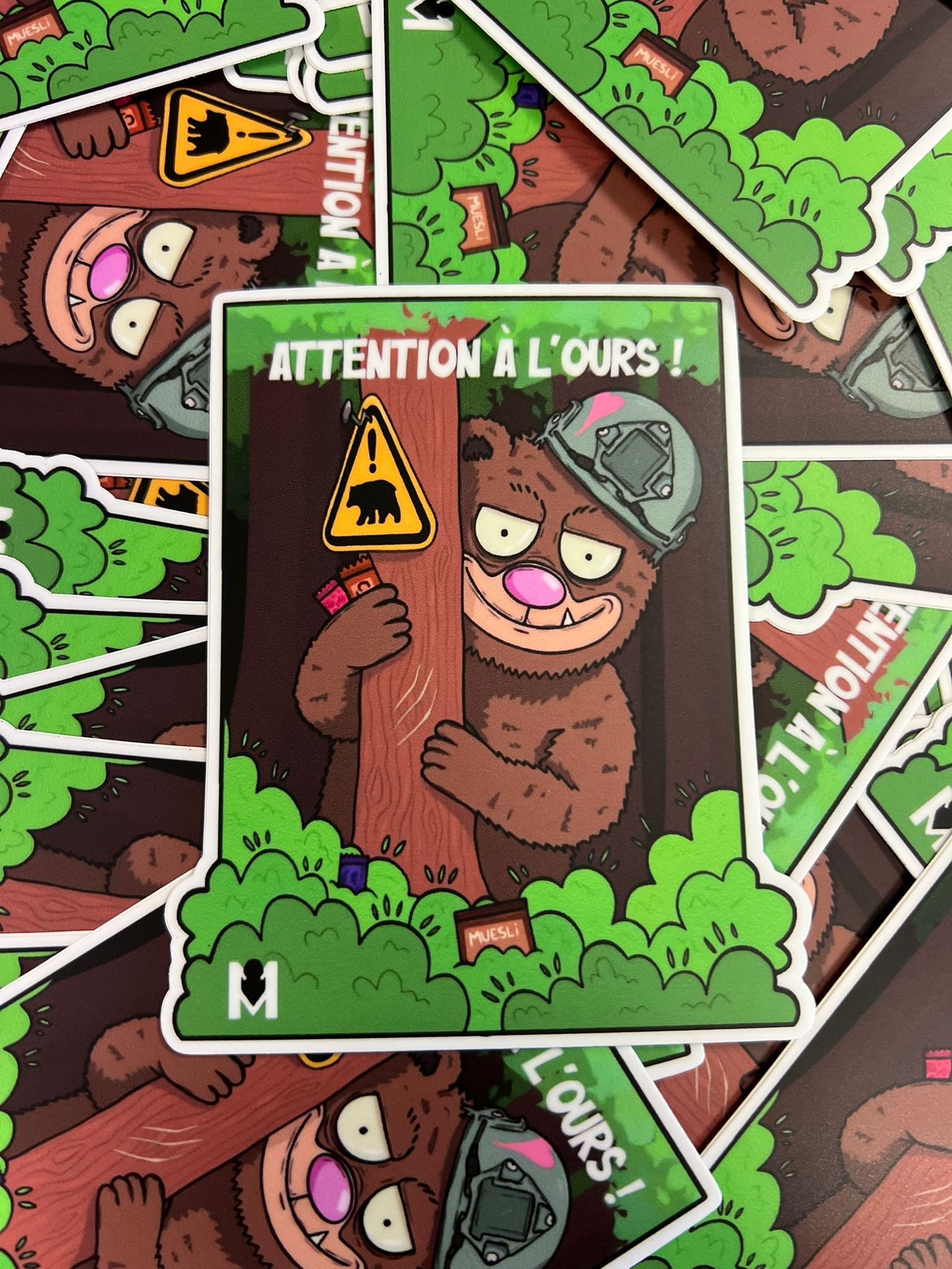 STICKER L'OURS