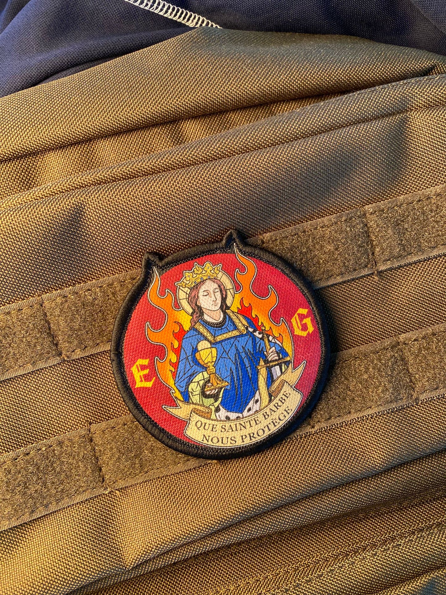 EMBRASEMENT GÉNÉRALISÉ - PATCH SAINTE BARBE