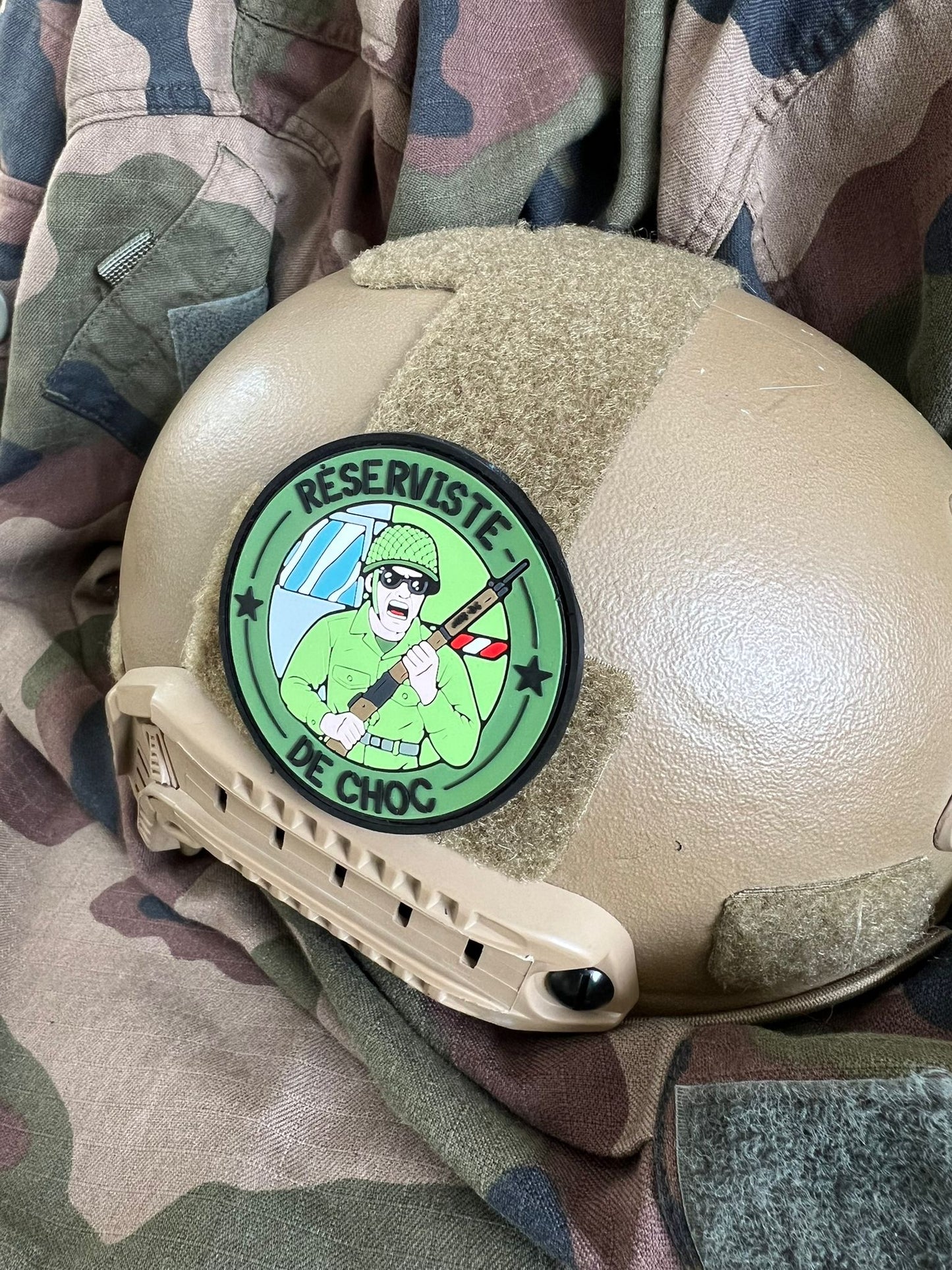 PATCH RÉSERVISTE DE CHOC