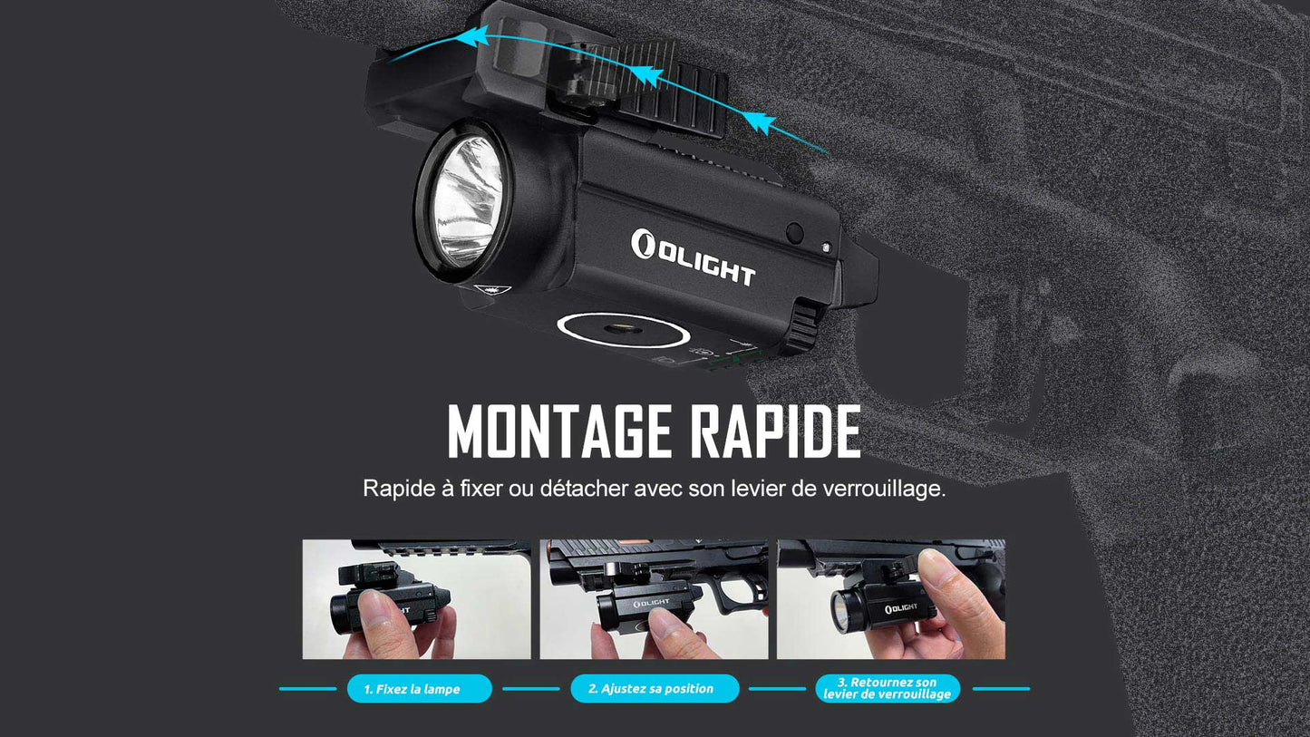 Olight Baldr S | Lampe tactique avec laser vert