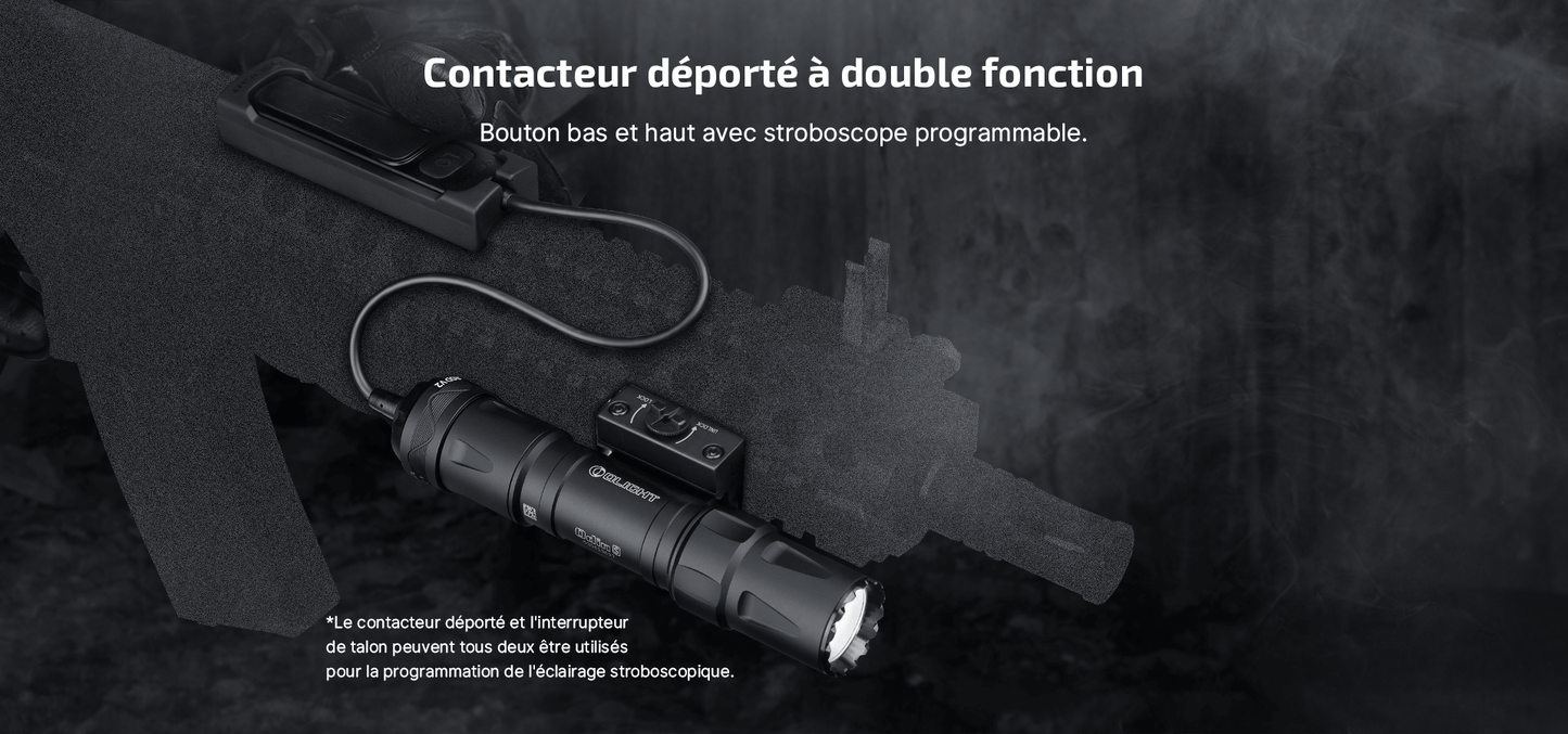 Olight Odin S | Lampe tactique 1500 lumens