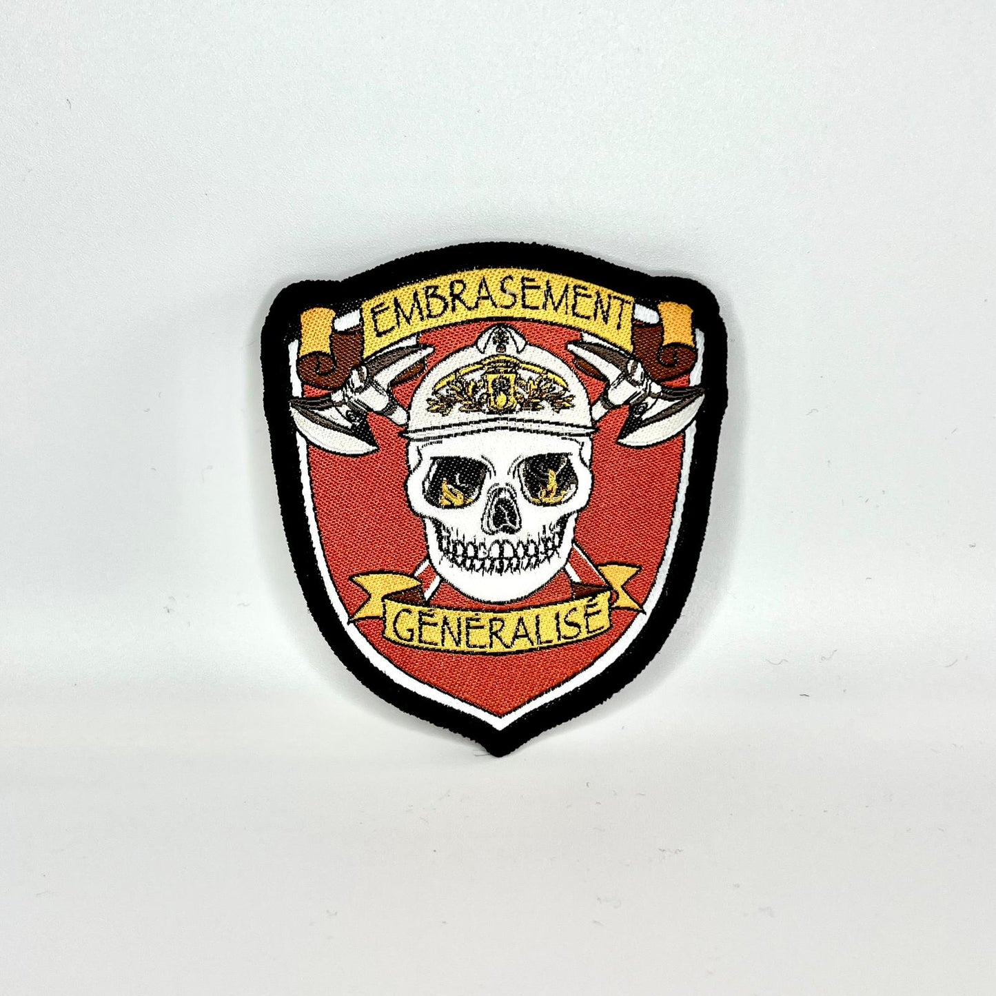 ÉCUSSON EMBRASEMENT GÉNÉRALISÉ