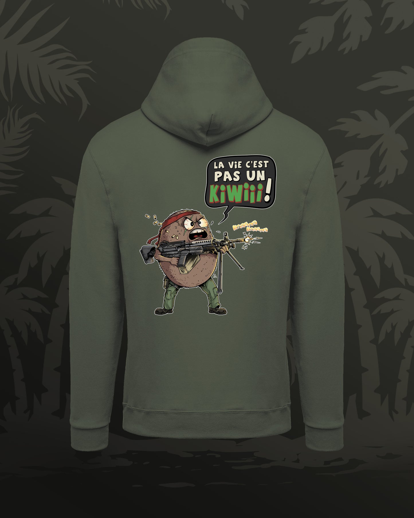 CHEF PEPER / SWEAT "La vie c'est pas un kiwiii !"