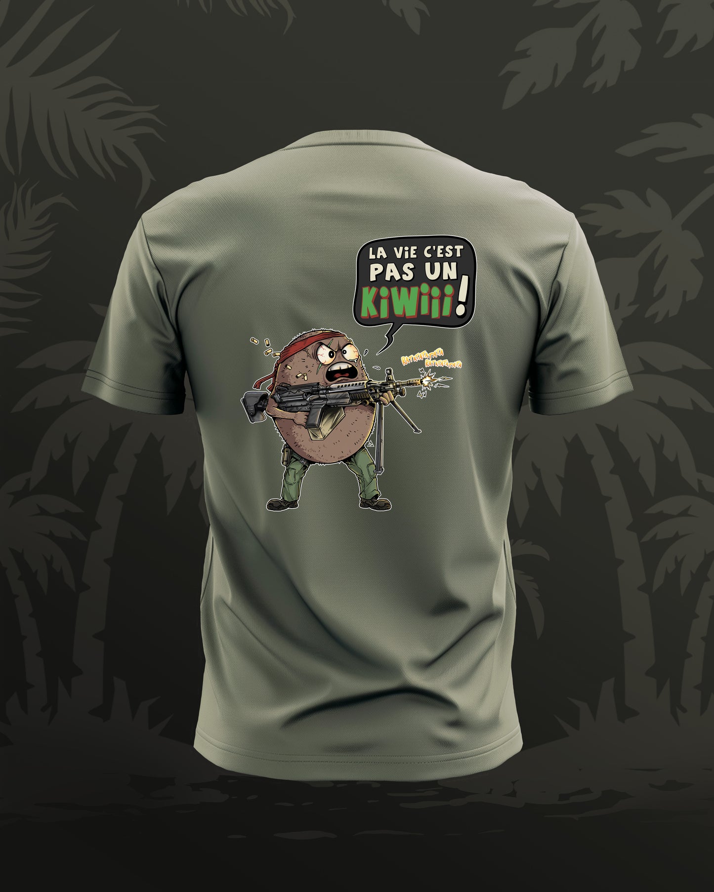 CHEF PEPER / TSHIRT "La vie c'est pas un kiwiii !"