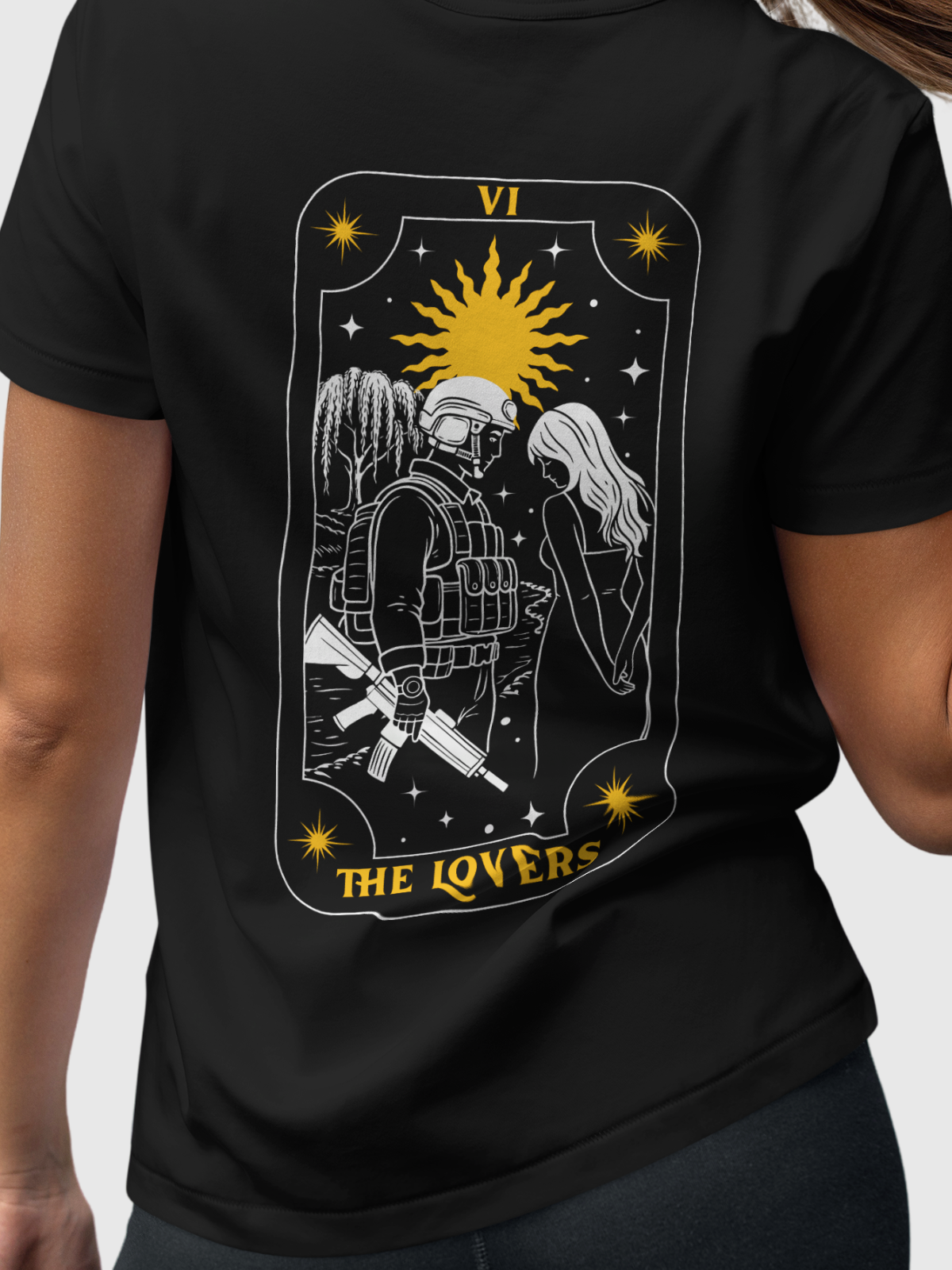 TSHIRT (F) THE LOVERS - JUSTEVANE
