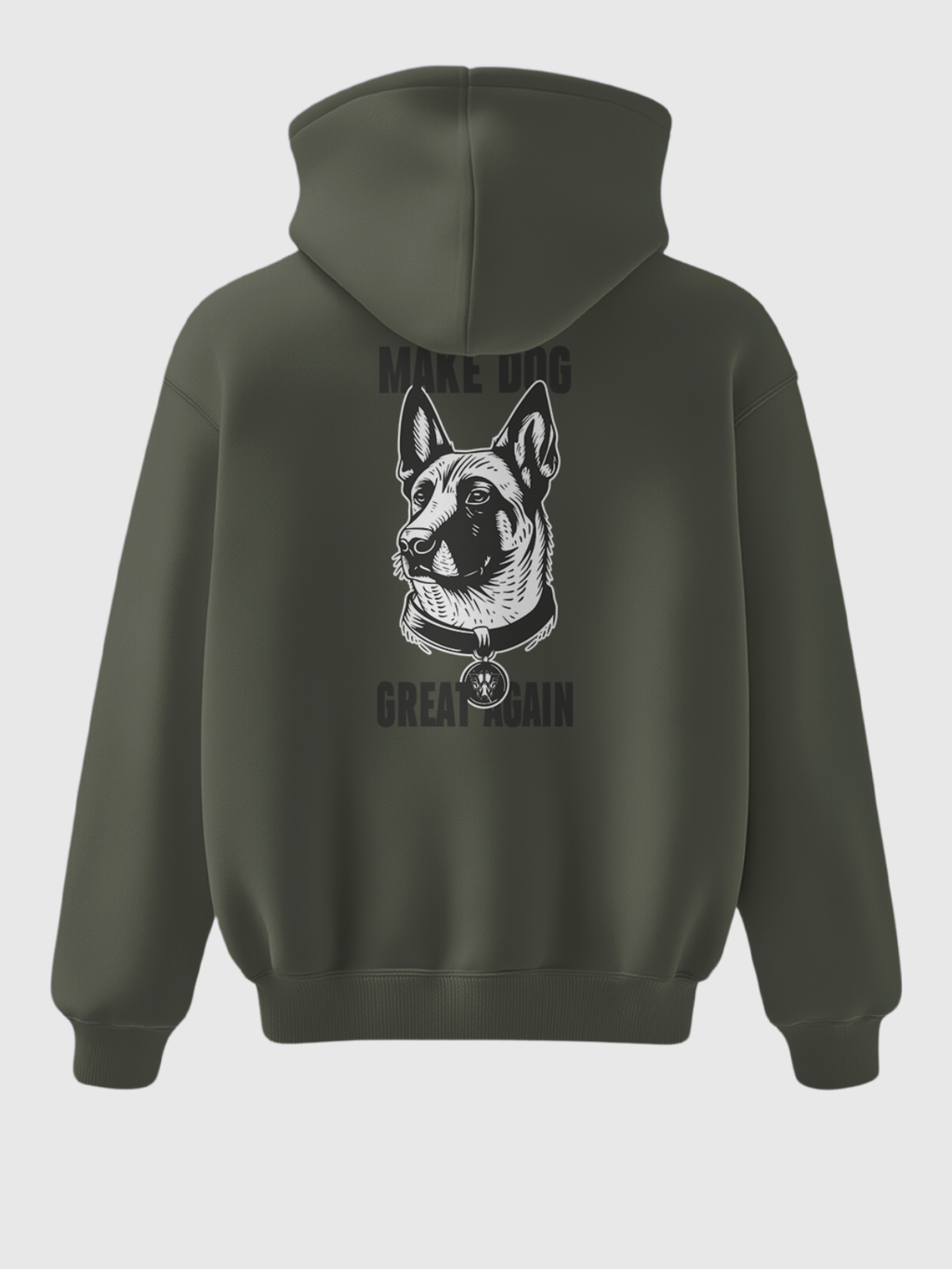 SWEAT MAKE DOG GREAT AGAIN - WERWOLF