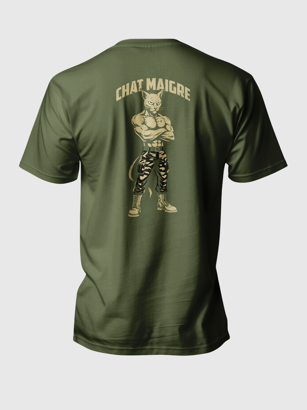 TSHIRT CHAT MAIGRE - GUILE TRAINING