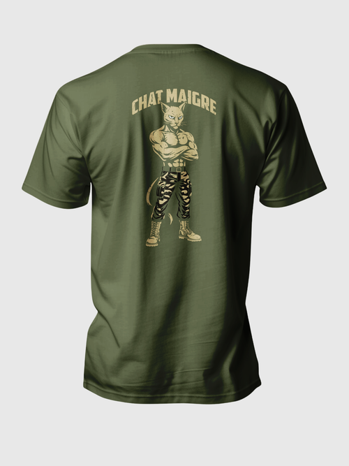 TSHIRT CHAT MAIGRE - GUILE TRAINING