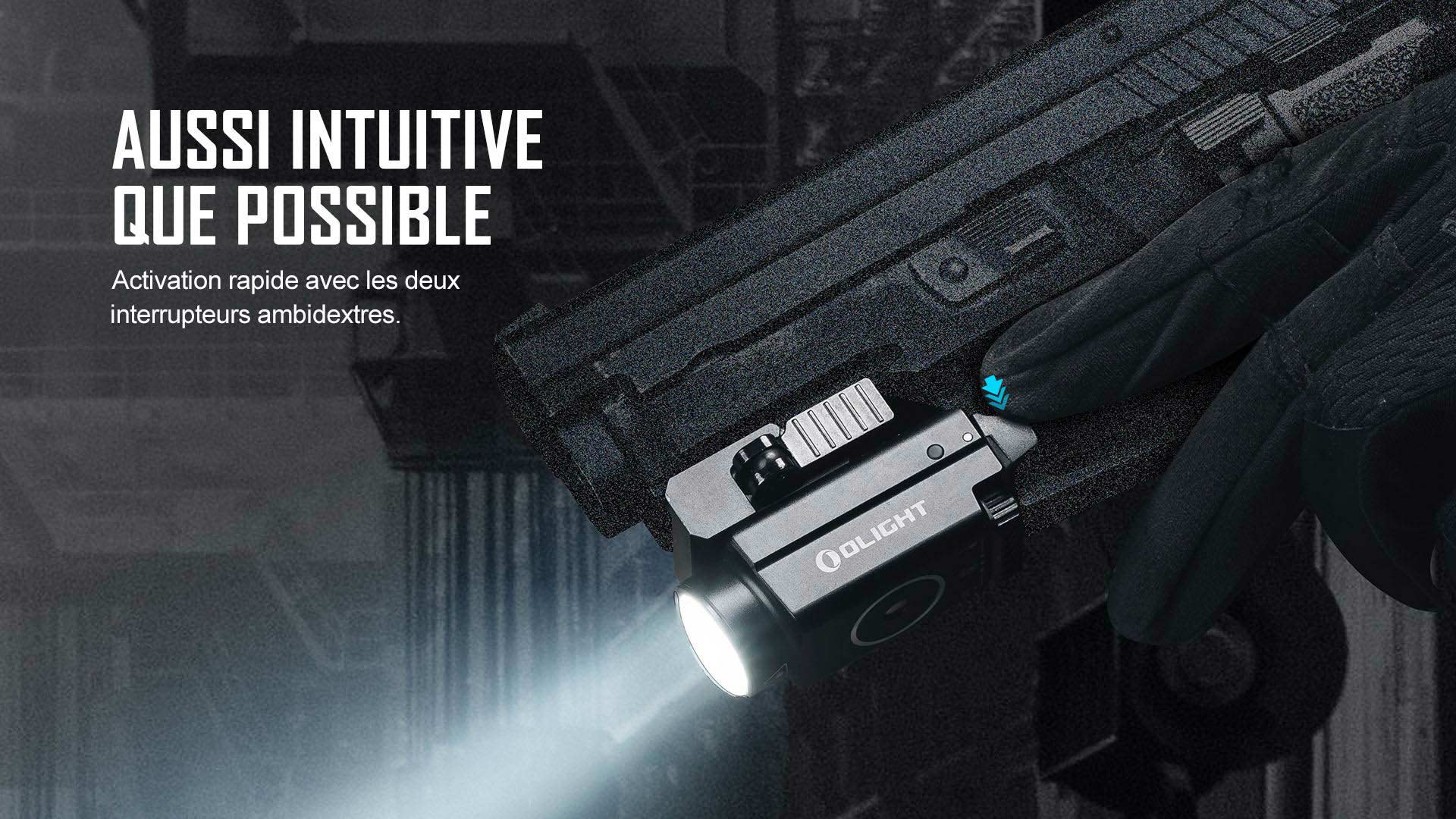 Olight Baldr S | Lampe tactique avec laser vert