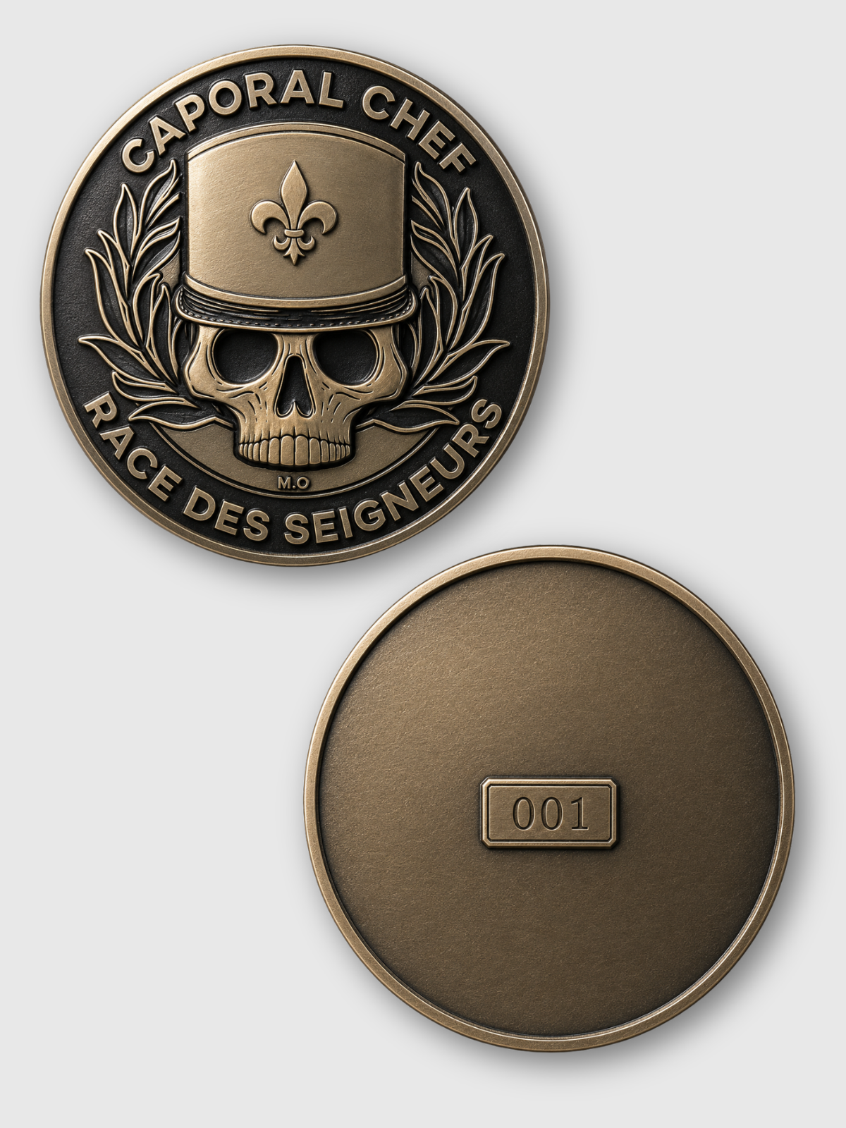 PRECOMMANDE - COINS CAPORAL CHEF RACE DES SEIGNEURS
