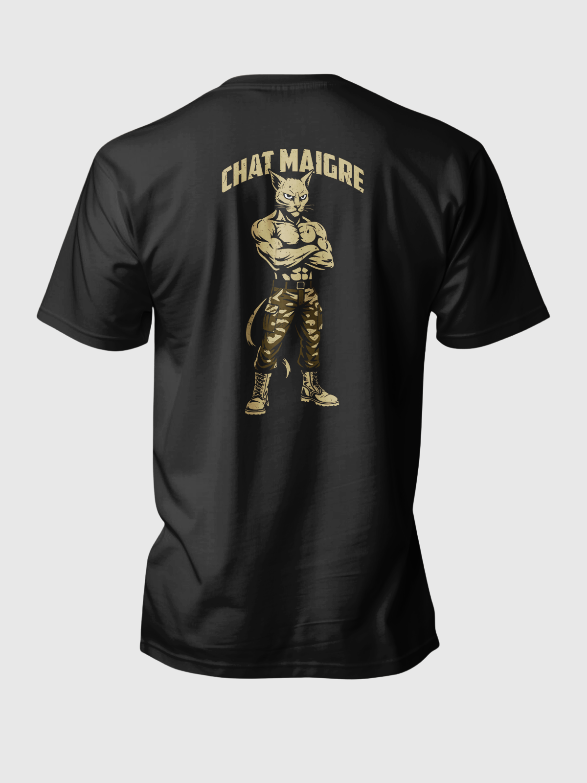TSHIRT CHAT MAIGRE - GUILE TRAINING