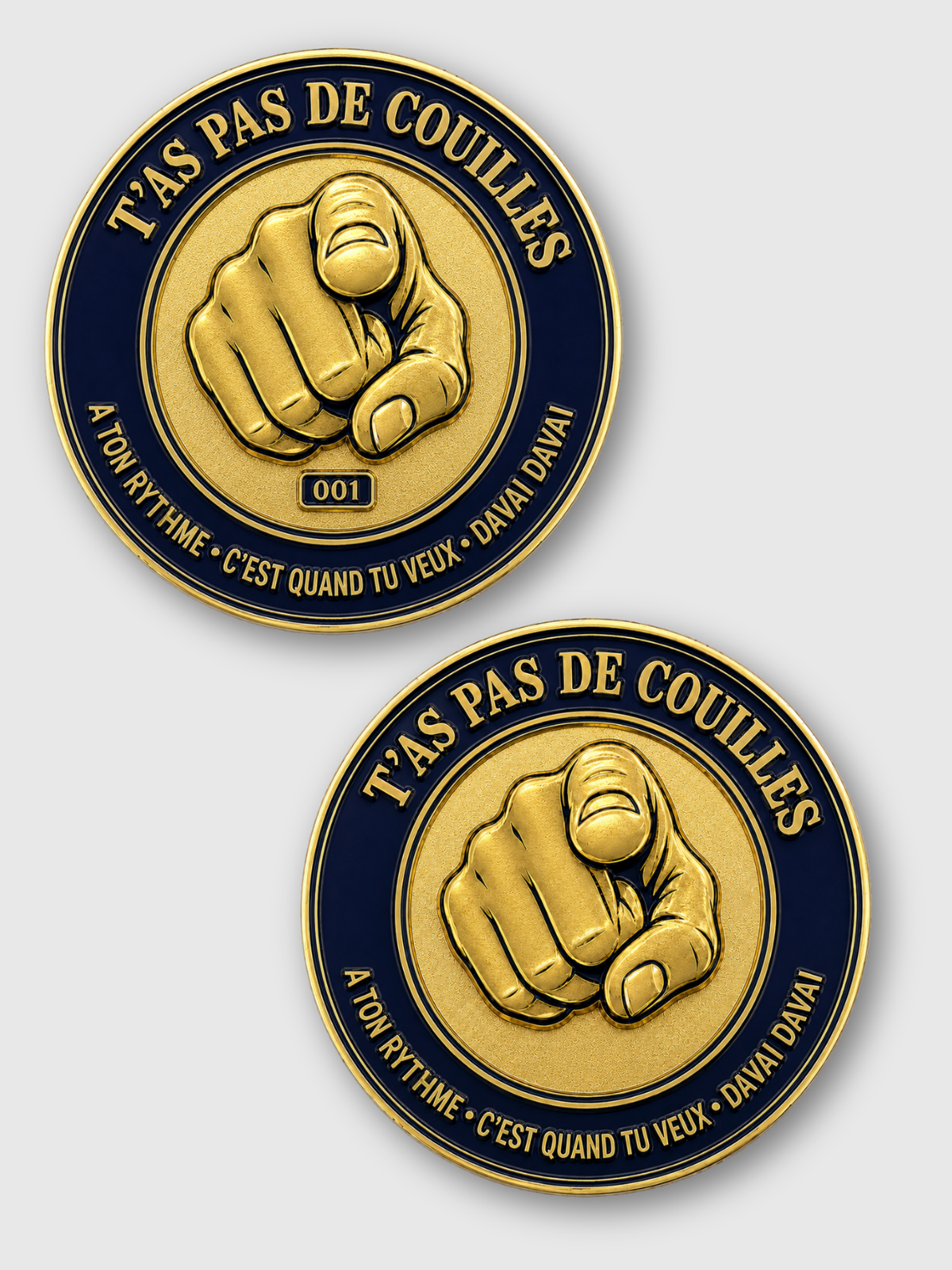PRECOMMANDE - COINS T'AS PAS DE COUILLES