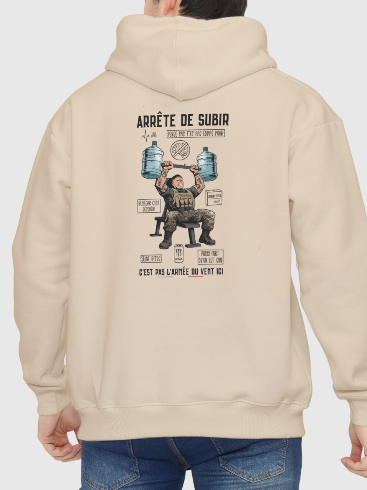 SWEAT ARRÊTE DE SUBIR - LEPAX