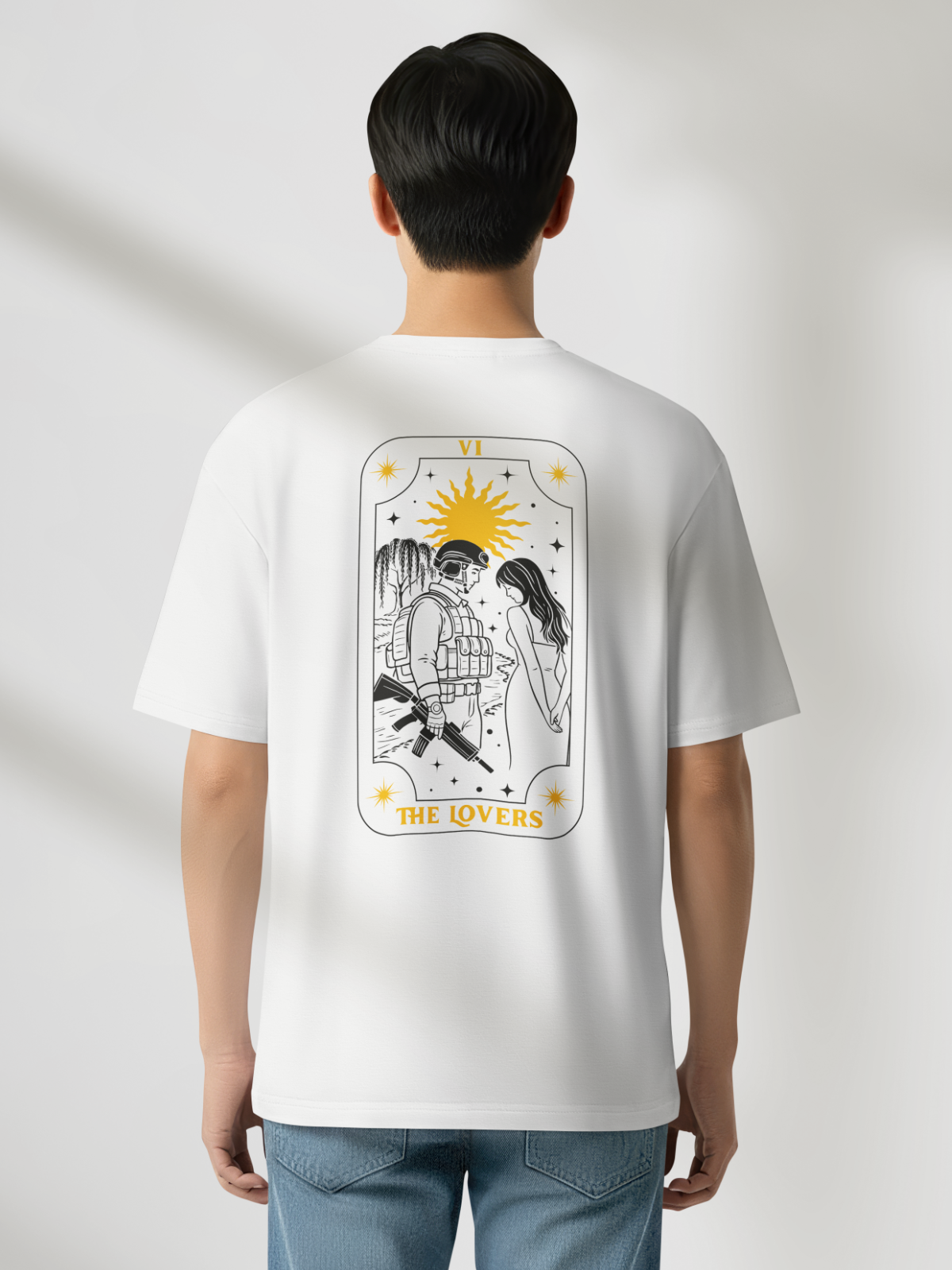 TSHIRT THE LOVERS - JUSTEVANE