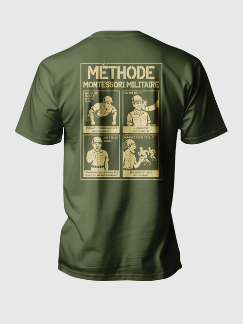 TSHIRT MONTESSORI - GUILE TRAINING