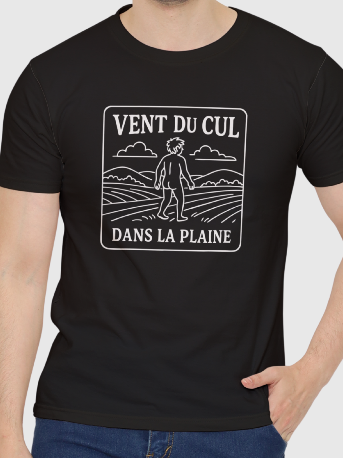 TSHIRT VENT DU C*L - JUSTEVANE