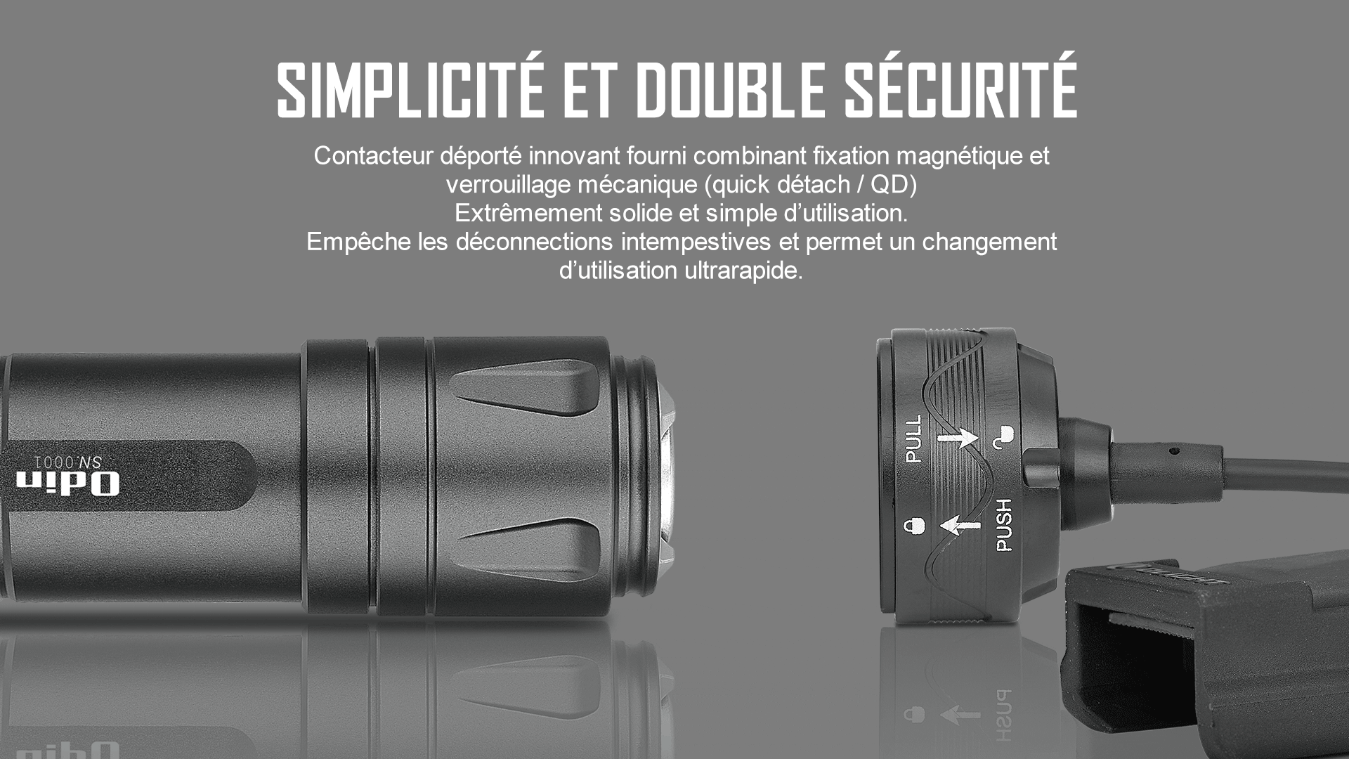Olight Odin | Lampe tactique puissante