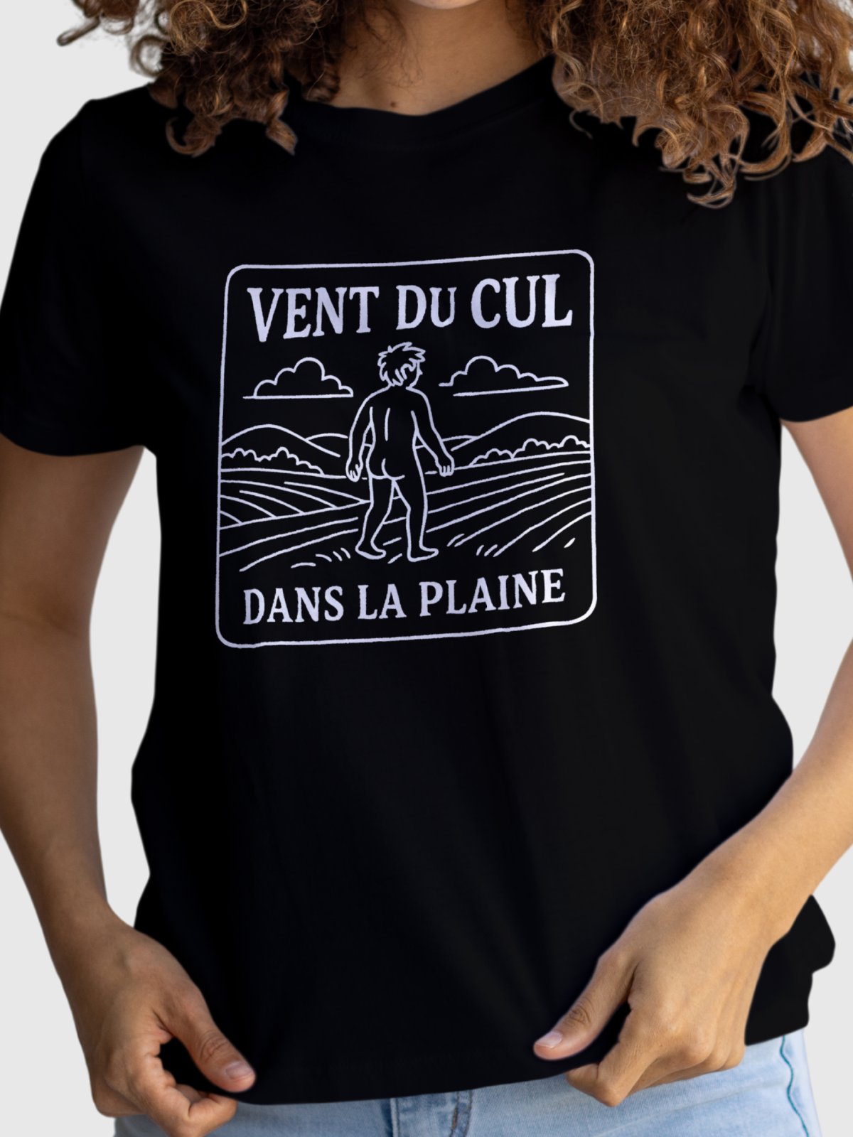 TSHIRT (F) VENT DU C*L - JUSTEVANE