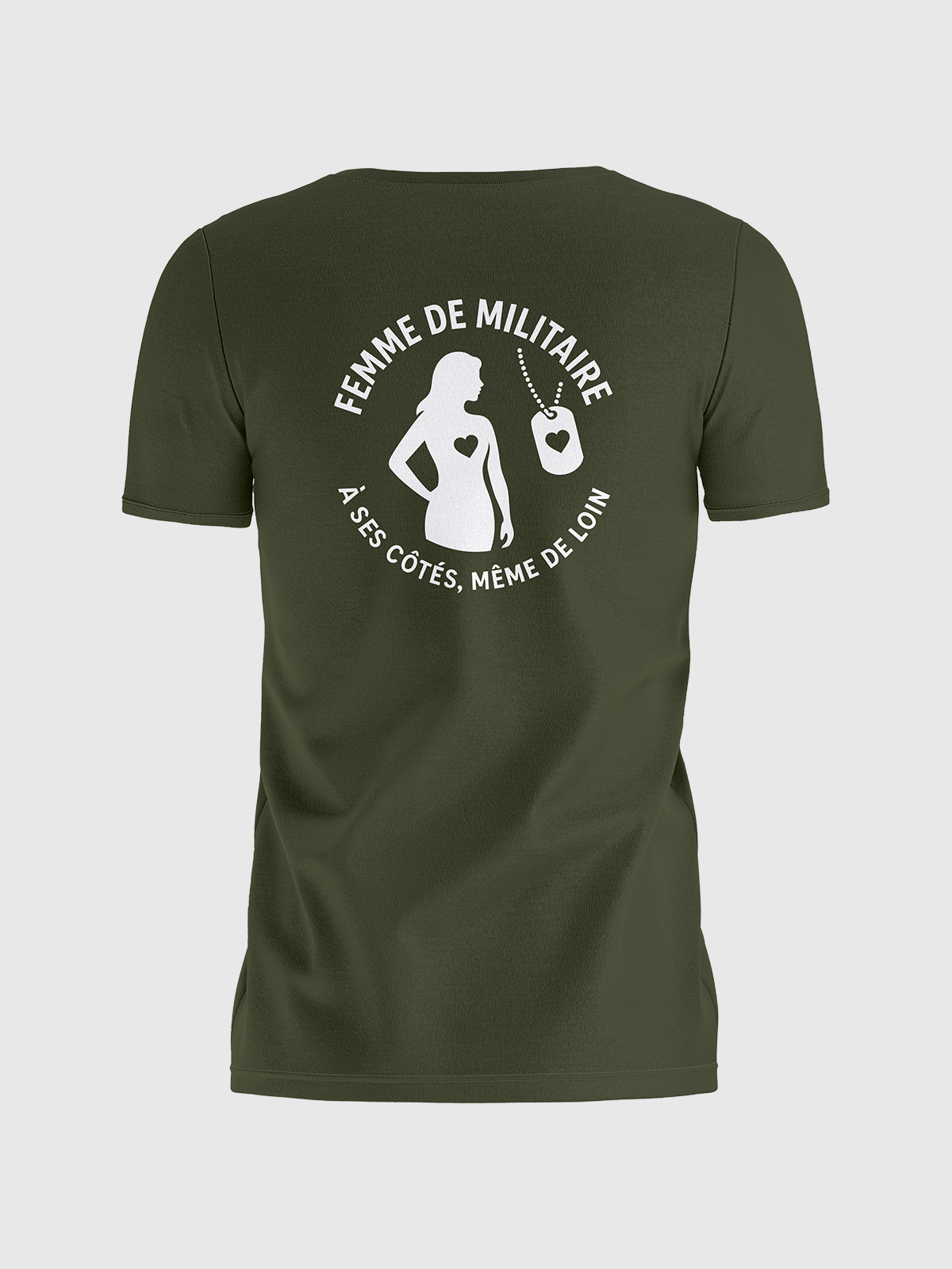 TSHIRT FEMME DE MILITAIRE