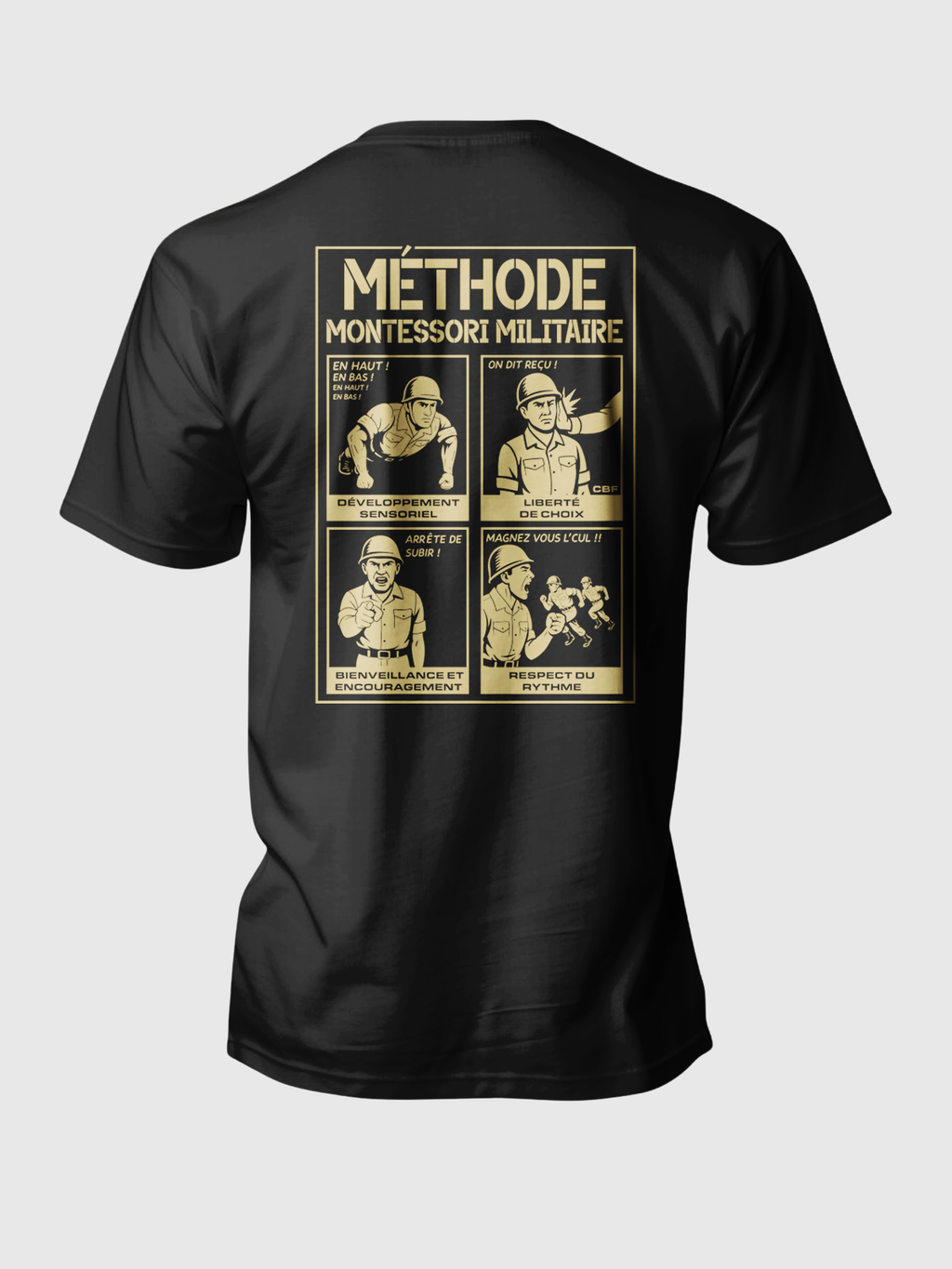 TSHIRT MONTESSORI - GUILE TRAINING