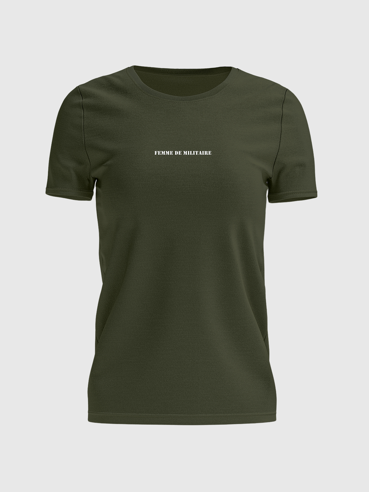 TSHIRT FEMME DE MILITAIRE