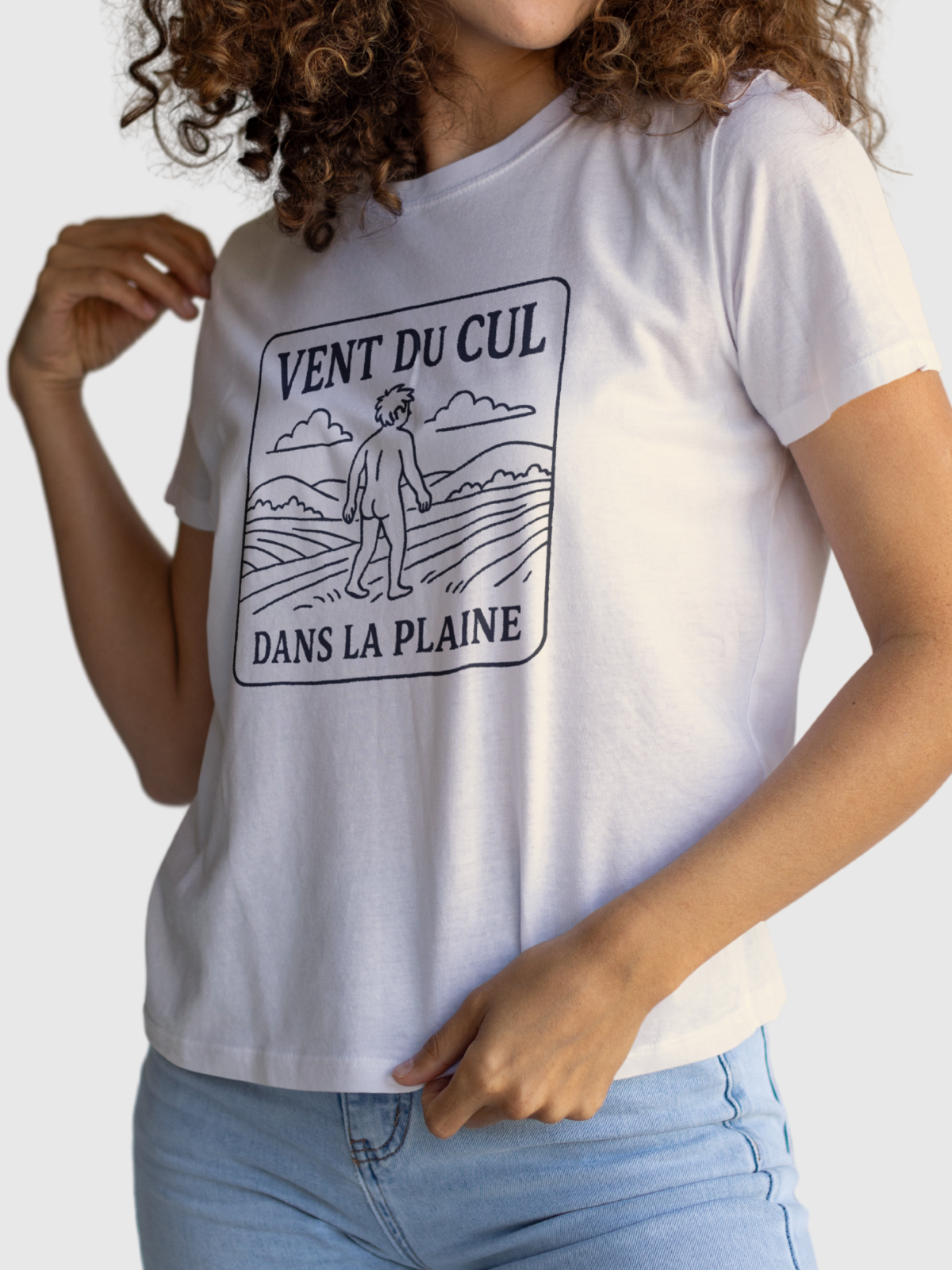 TSHIRT (F) VENT DU C*L - JUSTEVANE