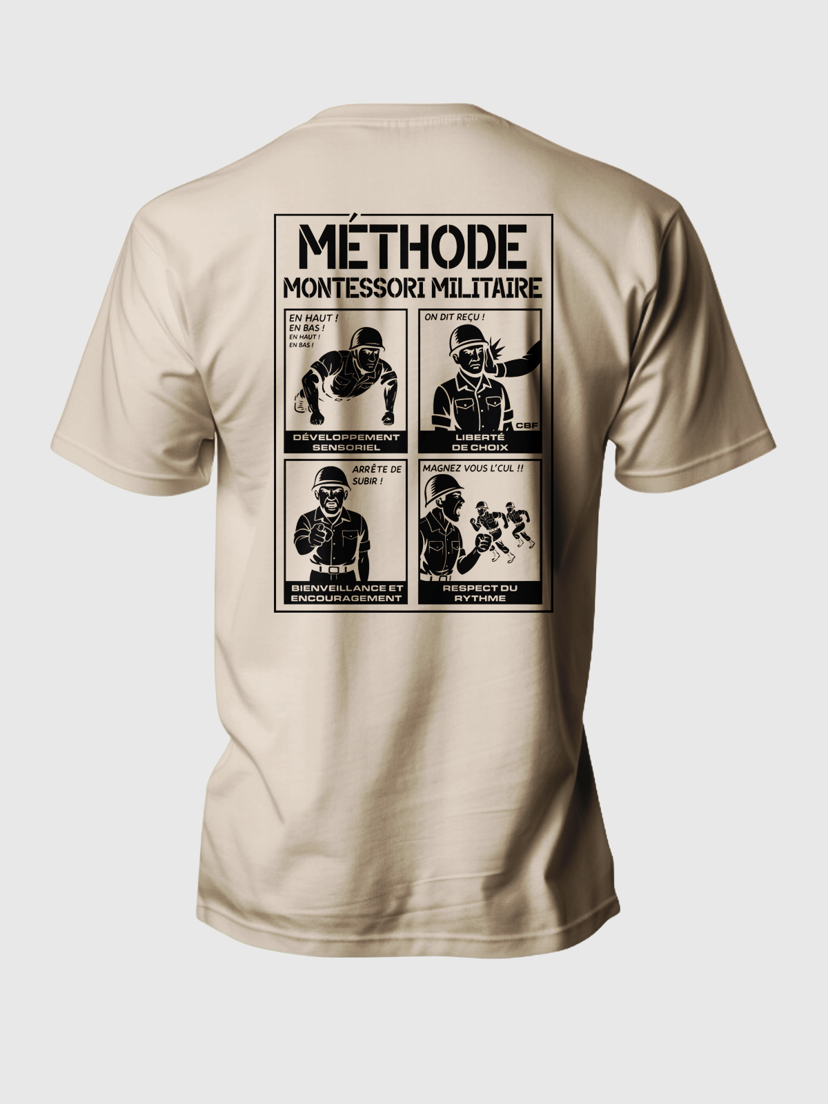 TSHIRT MONTESSORI - GUILE TRAINING