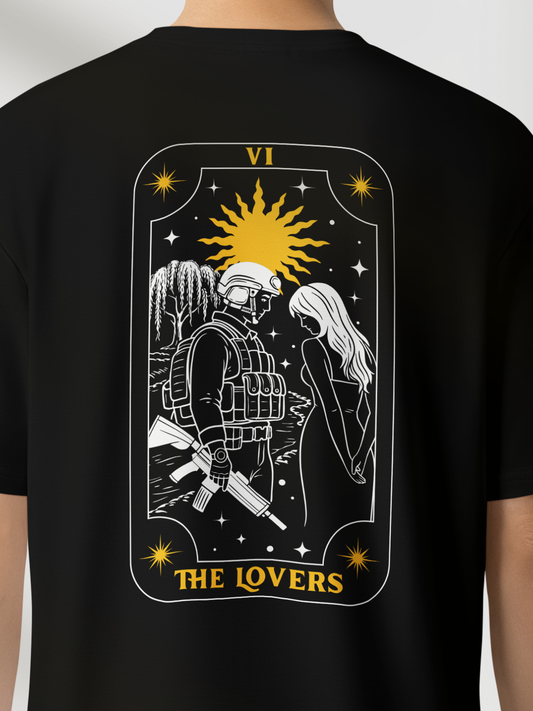 TSHIRT OVERSIZE THE LOVERS - JUSTEVANE
