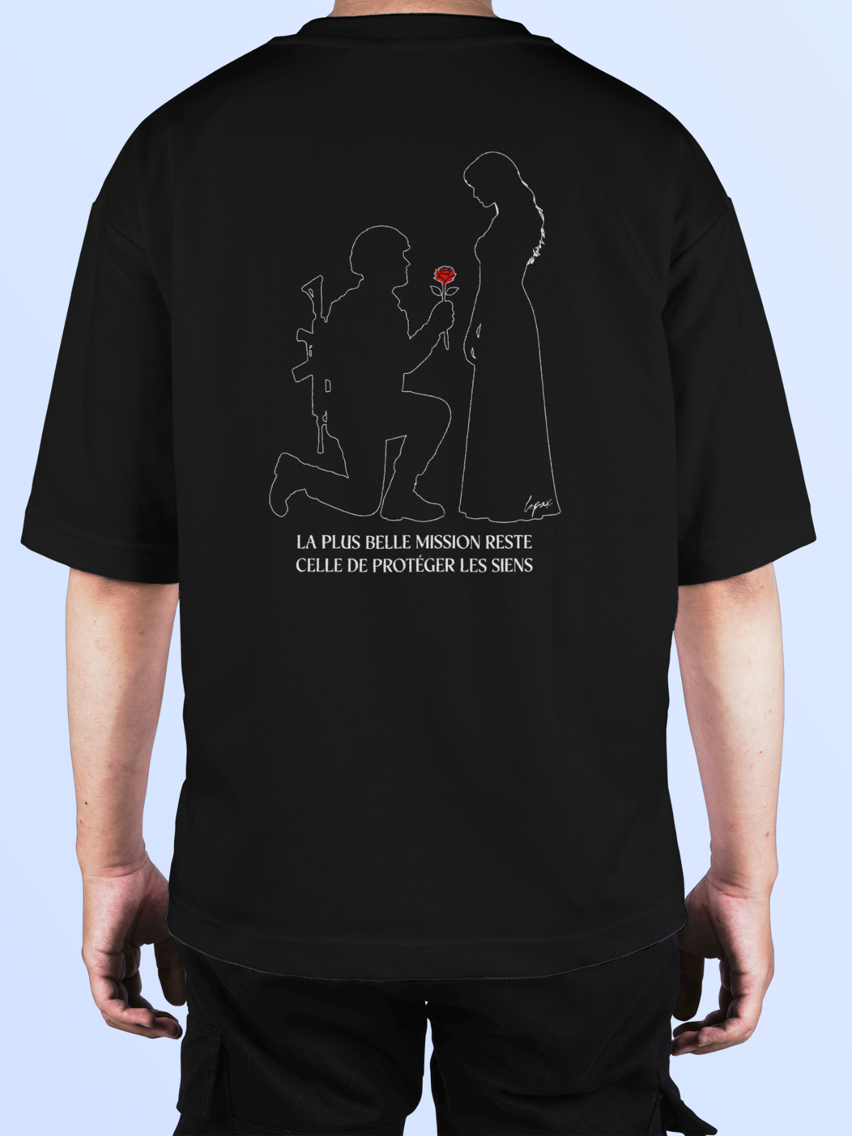 TSHIRT LA PLUS BELLE MISSION - LEPAX