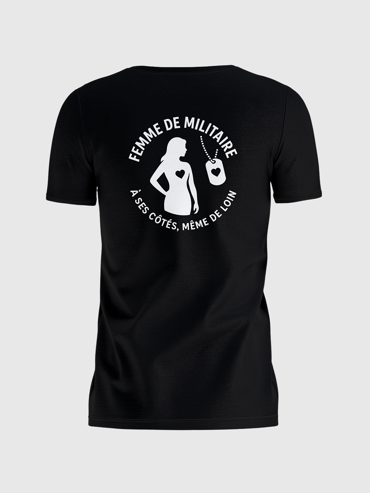 TSHIRT FEMME DE MILITAIRE