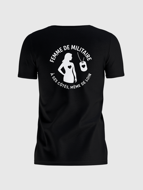 TSHIRT FEMME DE MILITAIRE