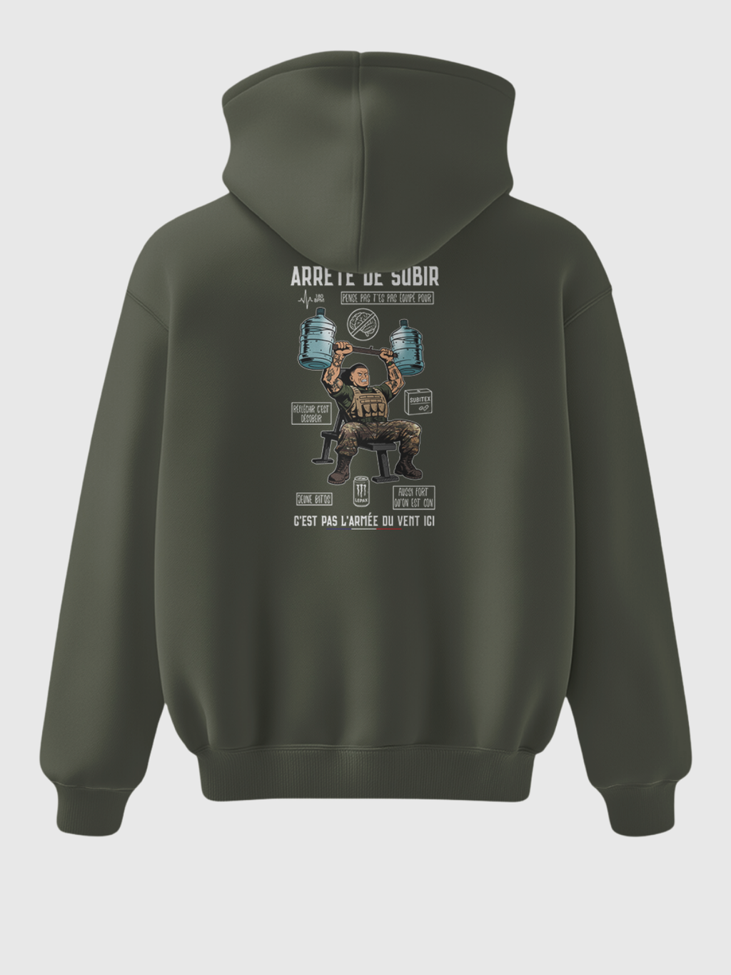 SWEAT ARRÊTE DE SUBIR - LEPAX