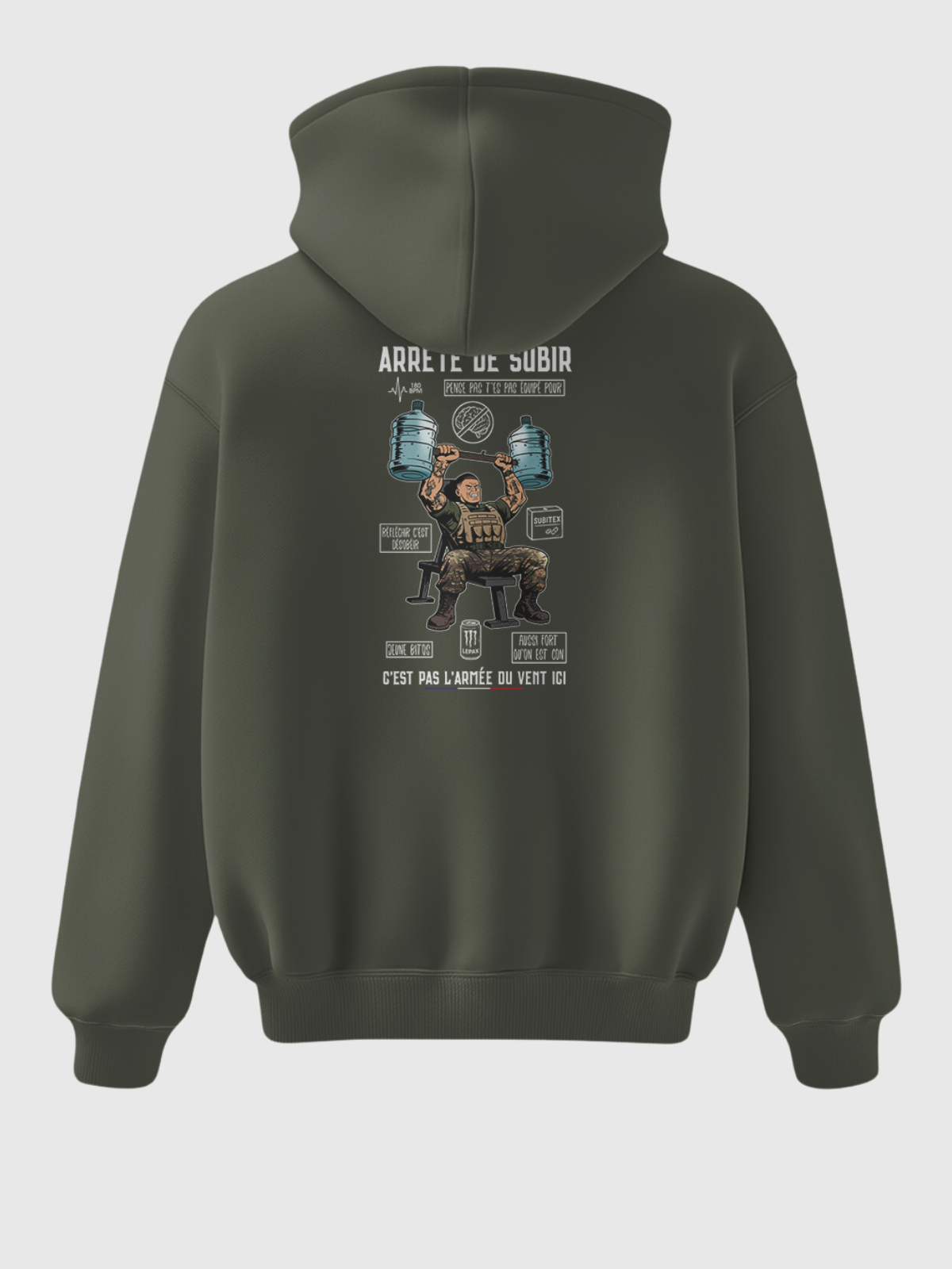 SWEAT ARRÊTE DE SUBIR - LEPAX