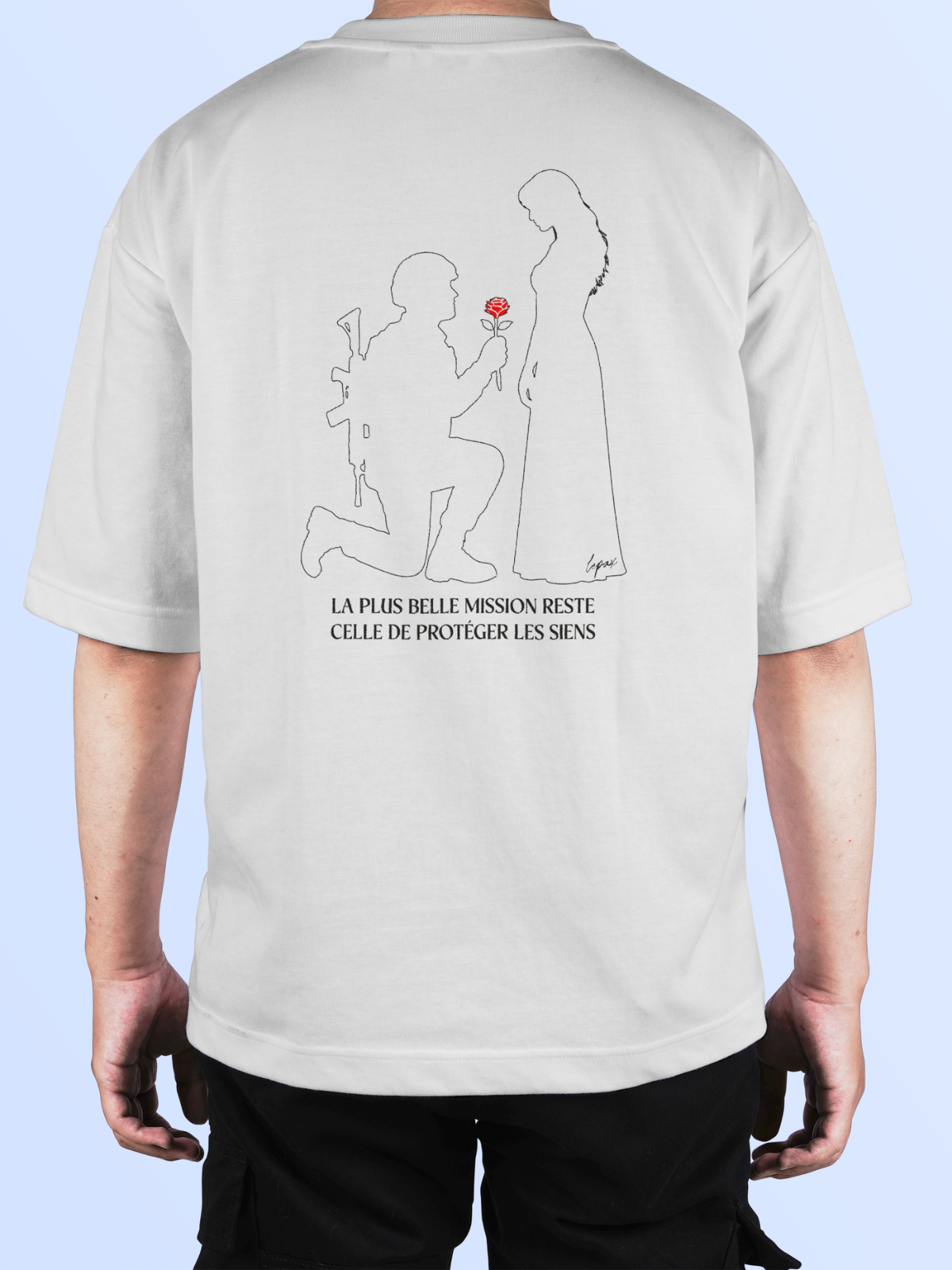 TSHIRT LA PLUS BELLE MISSION - LEPAX