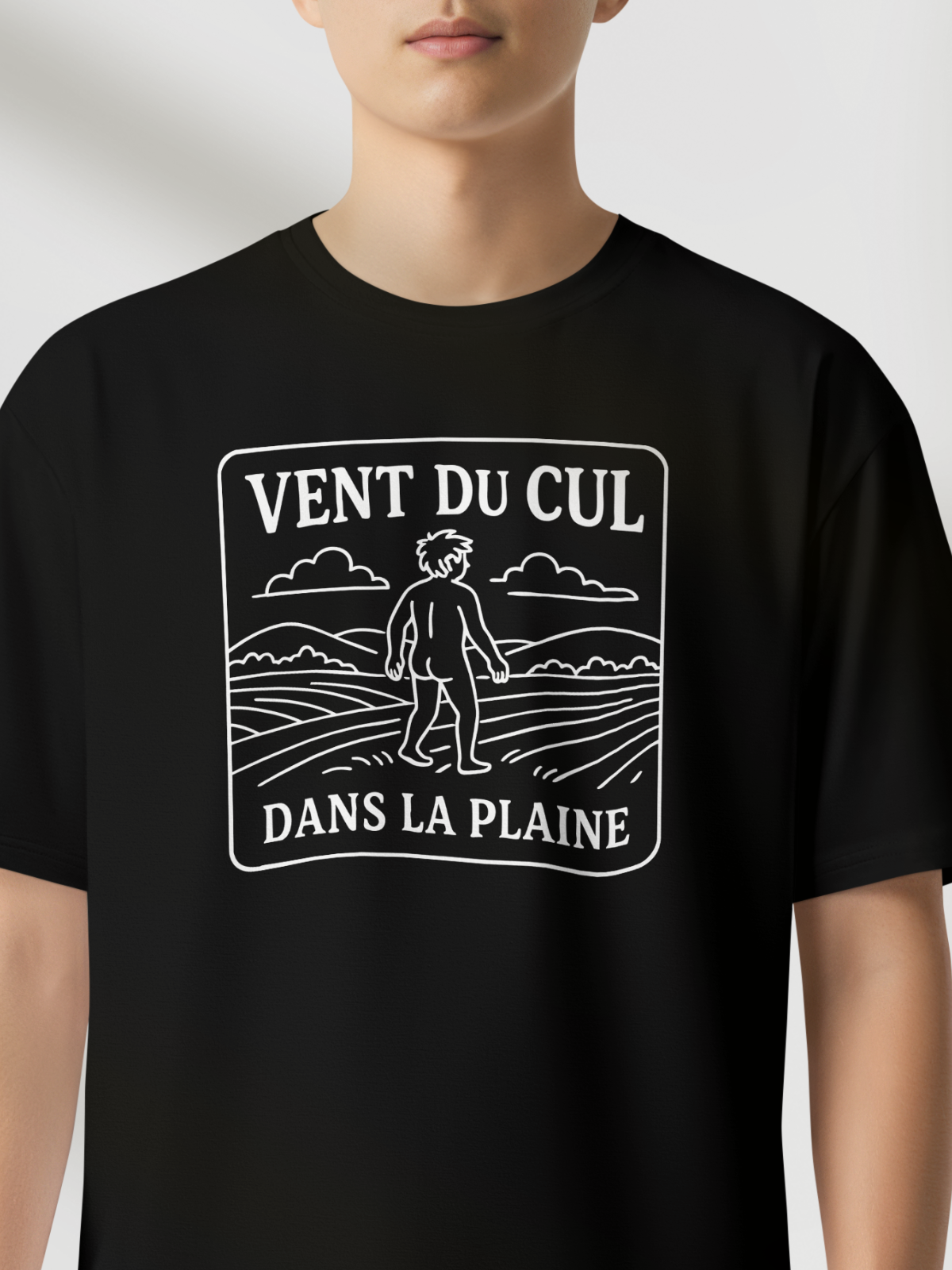 TSHIRT VENT DU C*L - JUSTEVANE