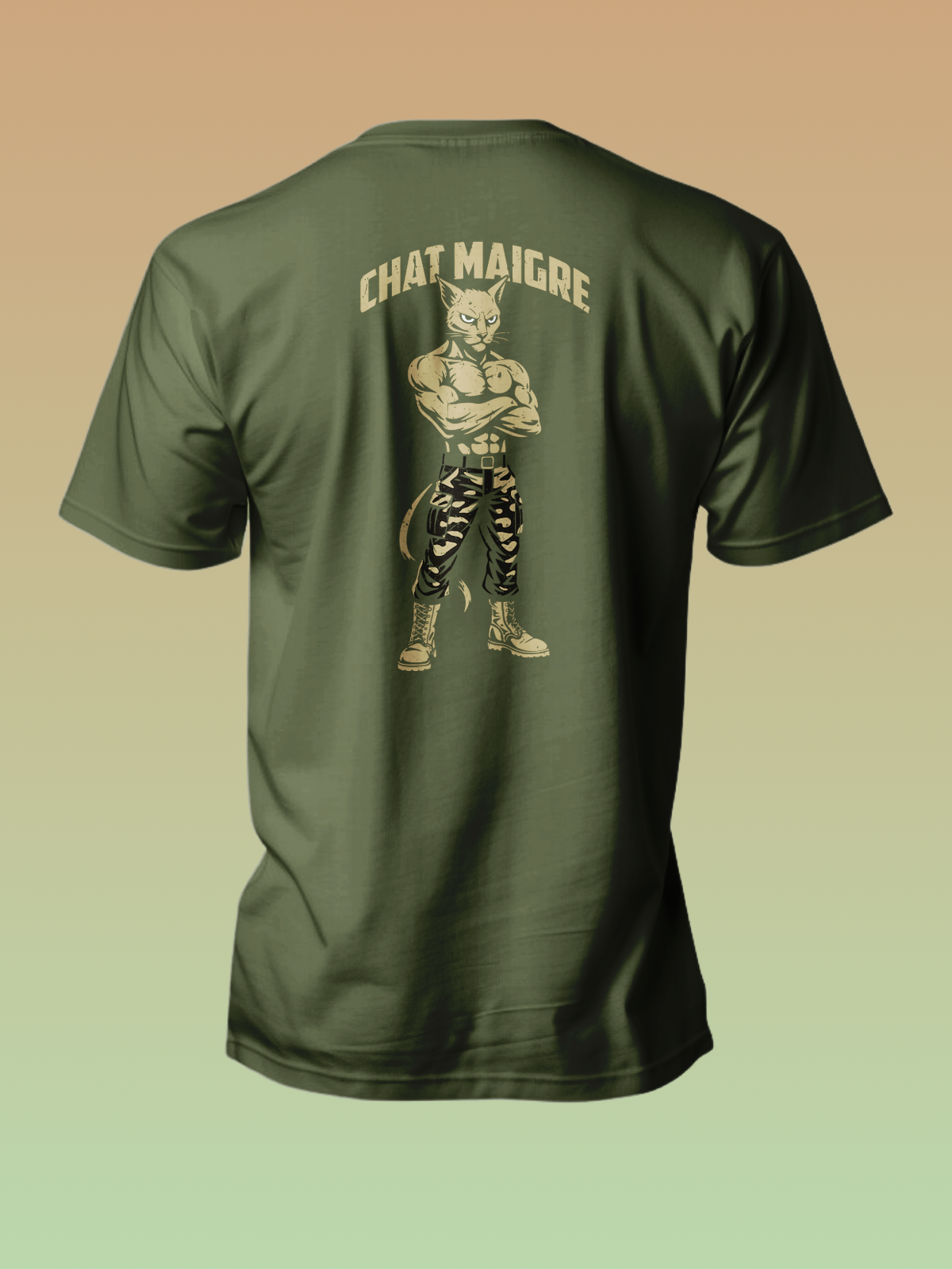 TSHIRT CHAT MAIGRE - GUILE TRAINING