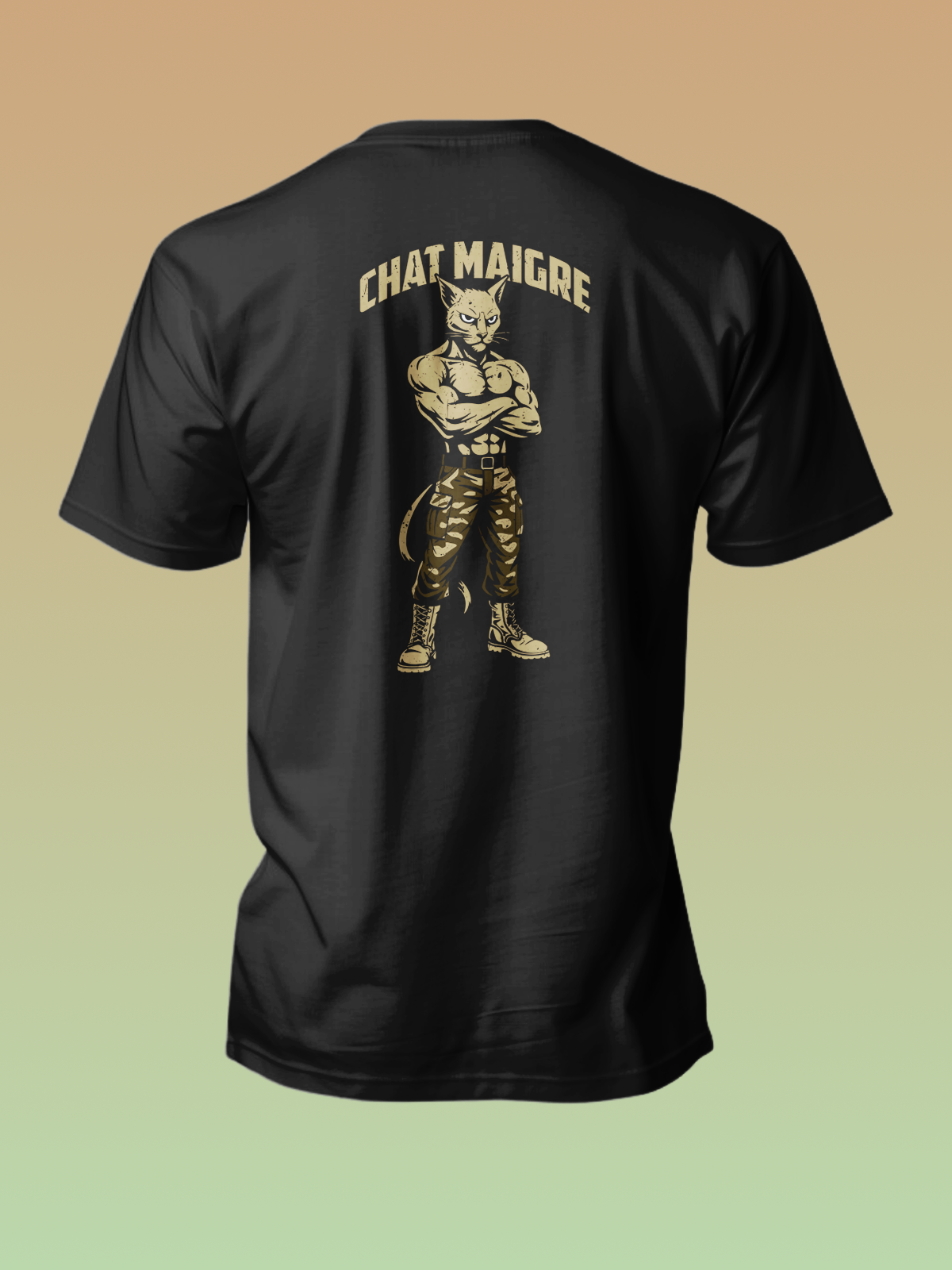 TSHIRT CHAT MAIGRE - GUILE TRAINING