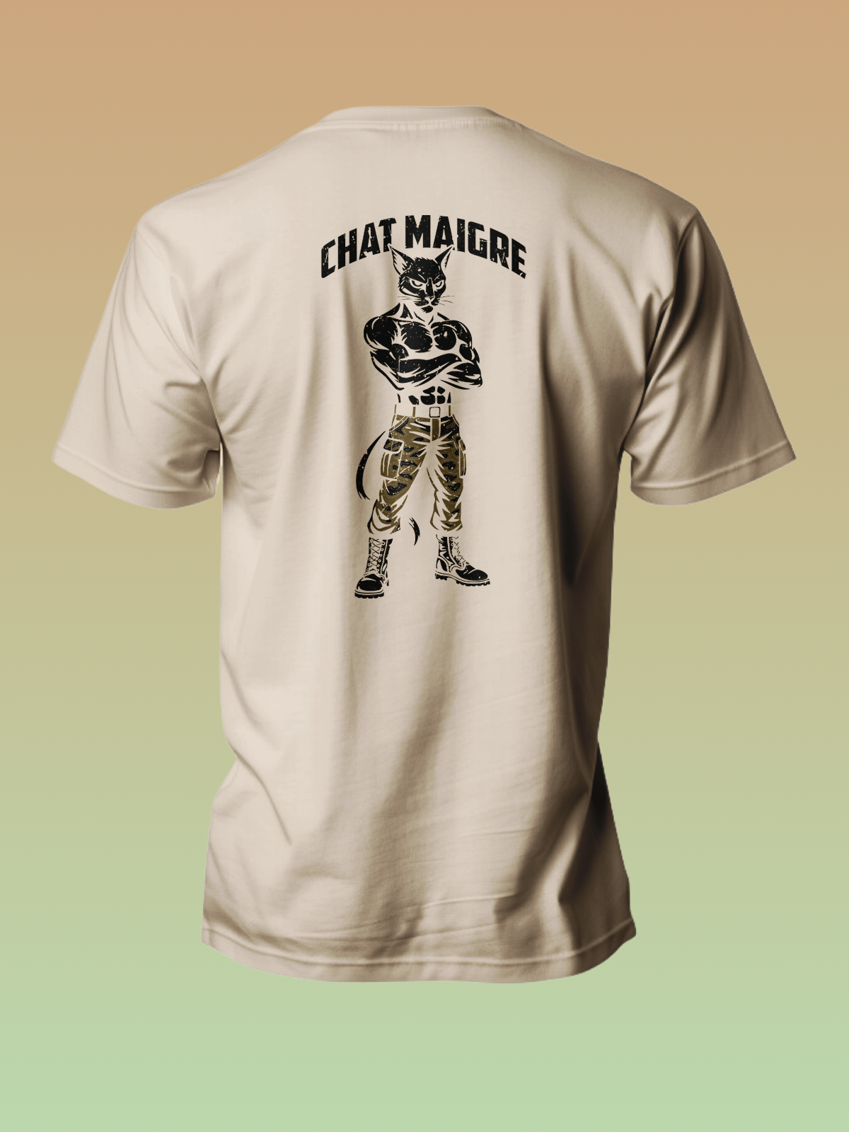 TSHIRT CHAT MAIGRE - GUILE TRAINING