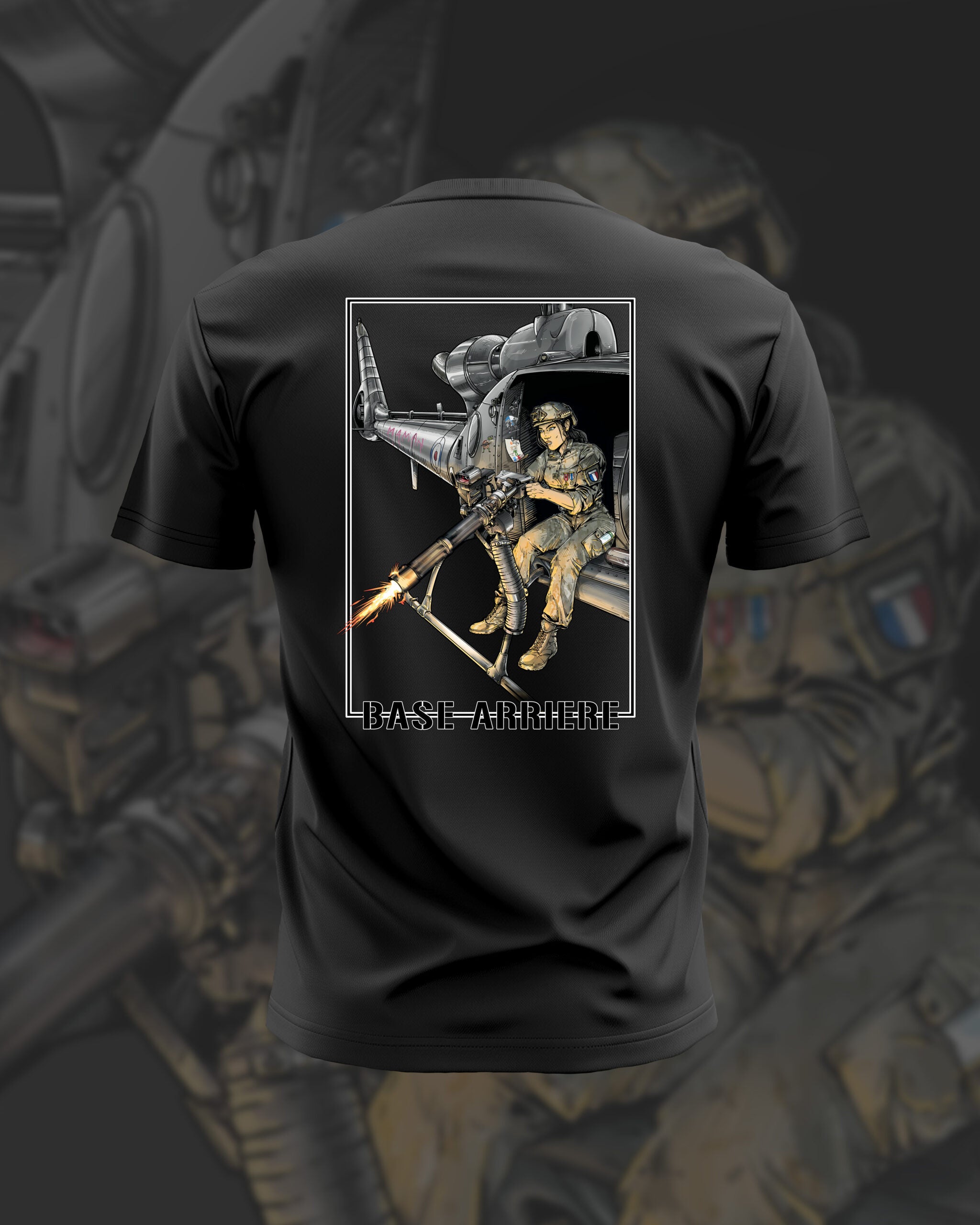 CHEF PEPER / TSHIRT La Base Arrière