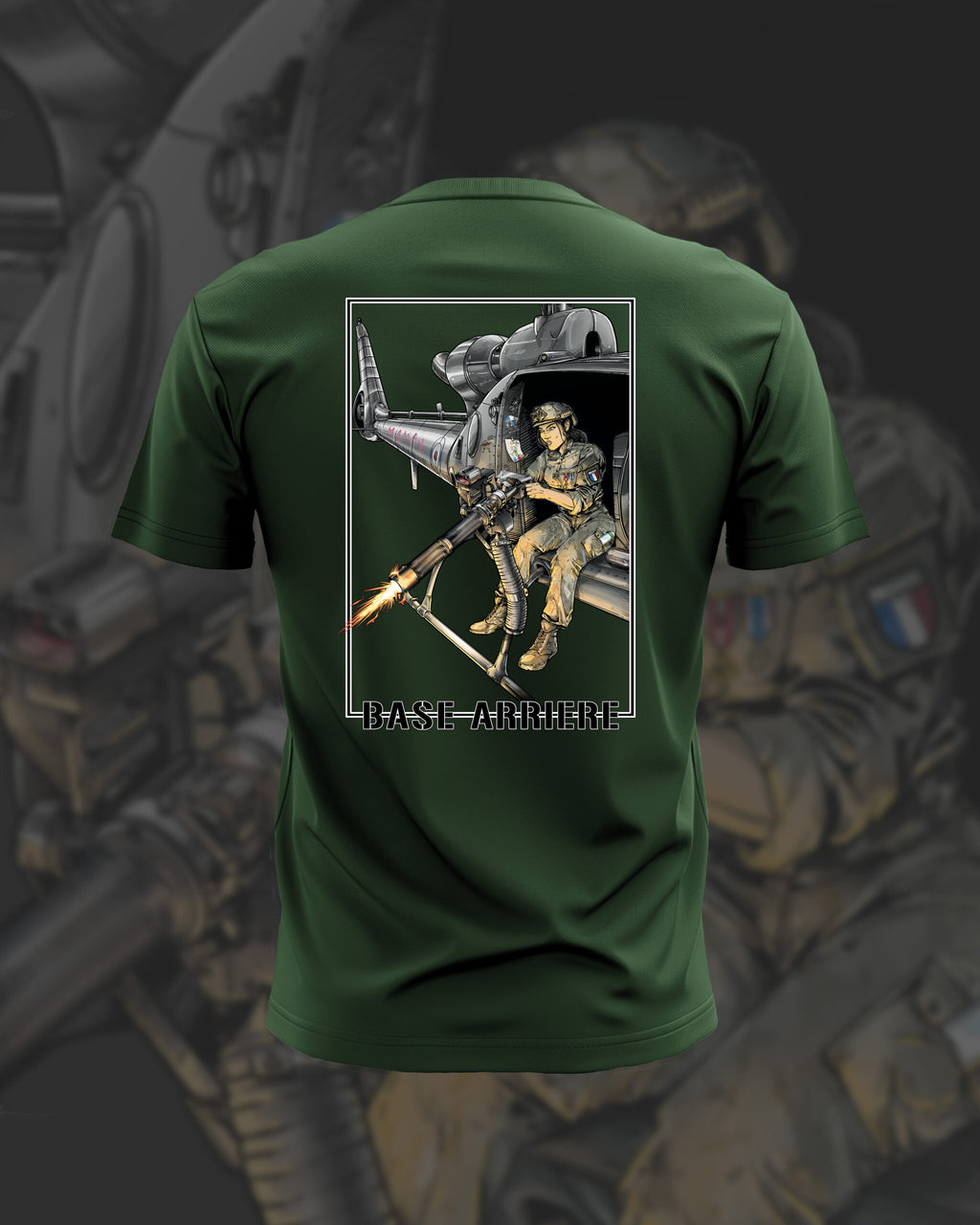 CHEF PEPER / TSHIRT La Base Arrière