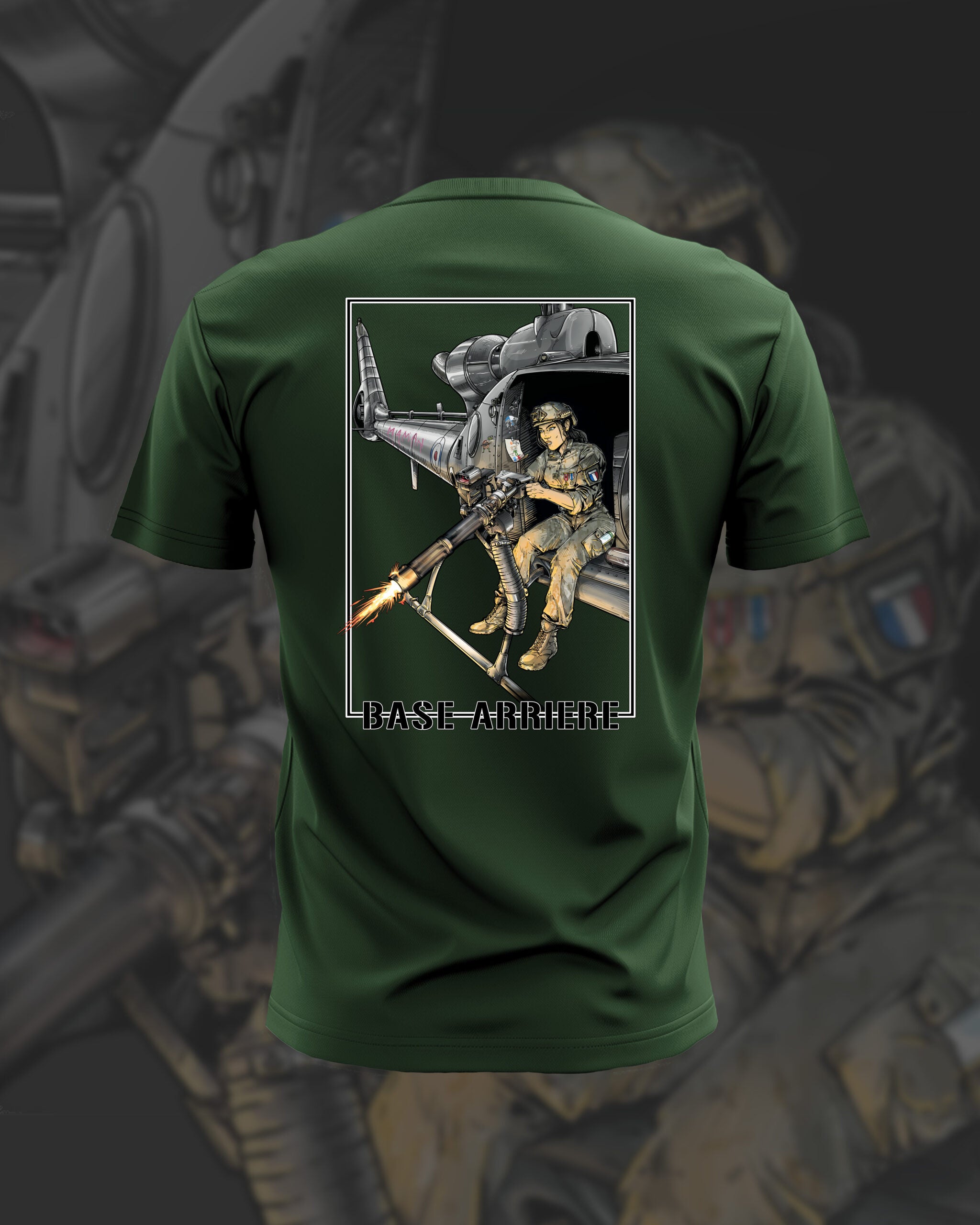 CHEF PEPER / TSHIRT La Base Arrière