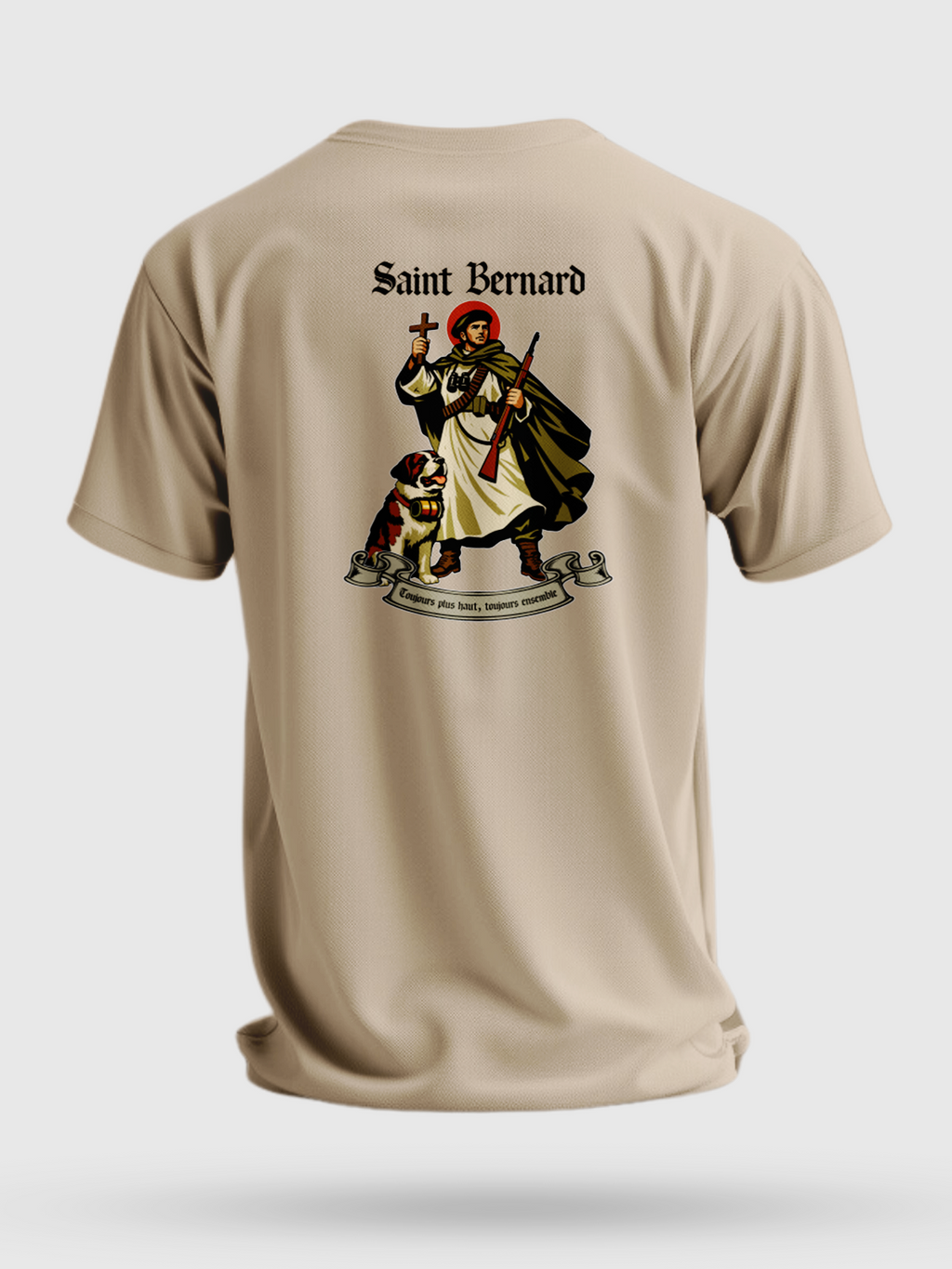 TSHIRT SAINT BERNARD - MASSACRE