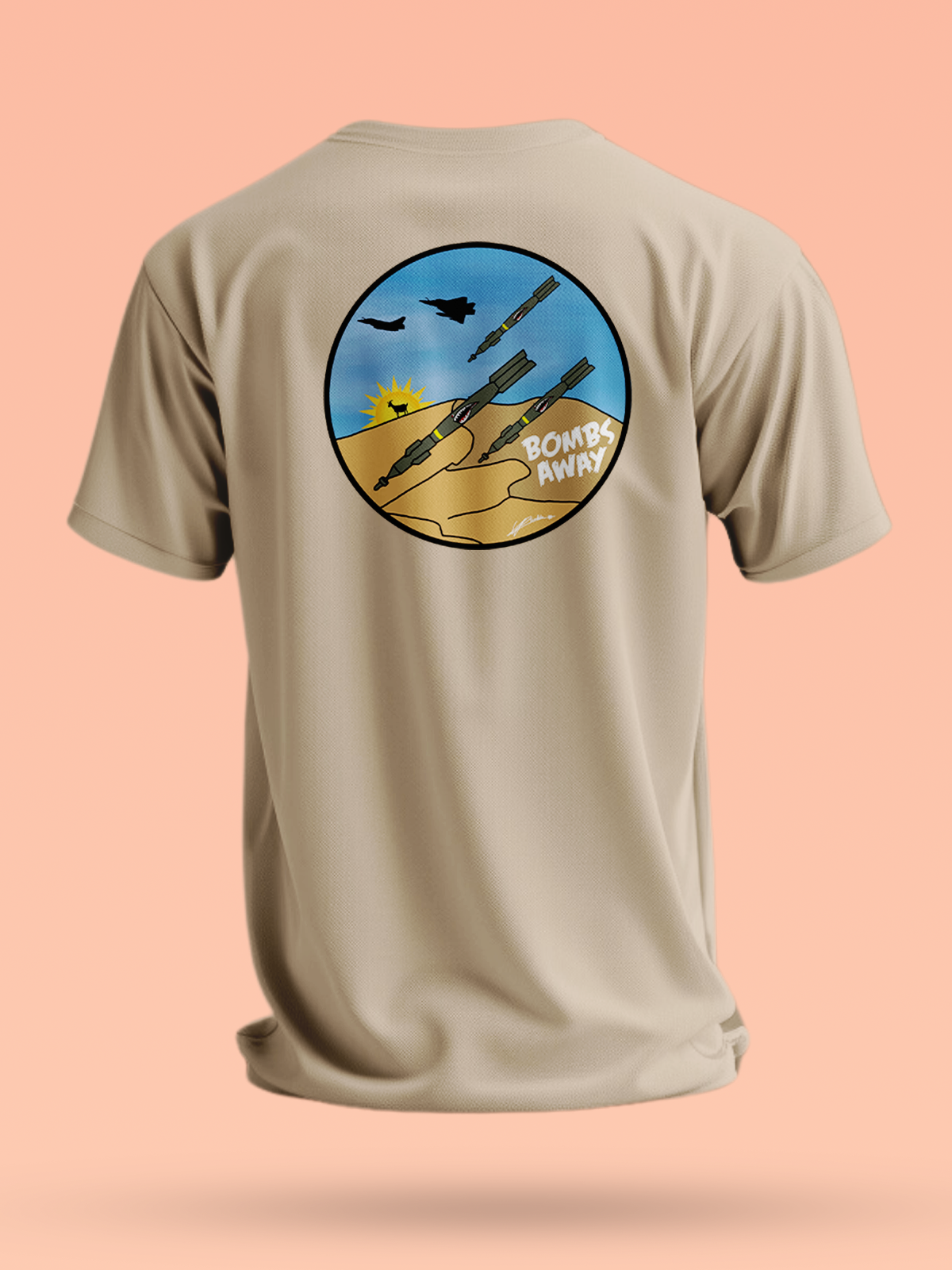 TSHIRT BOMBS AWAY - ASSOCIATION RELIQUES DE GUERRE